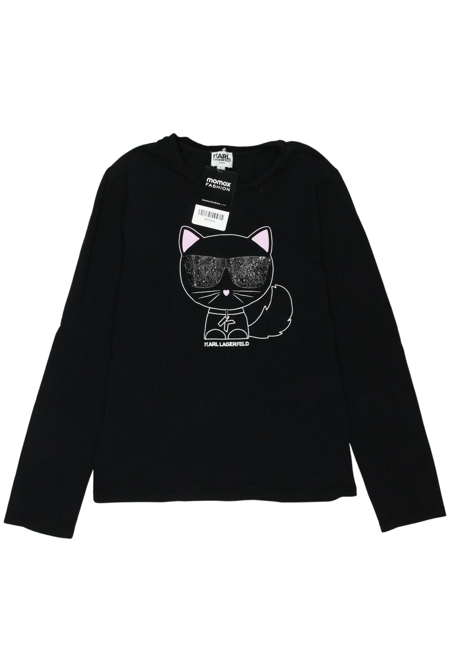 

Karl by Karl Lagerfeld Damen Langarmshirt, schwarz, Gr. 12