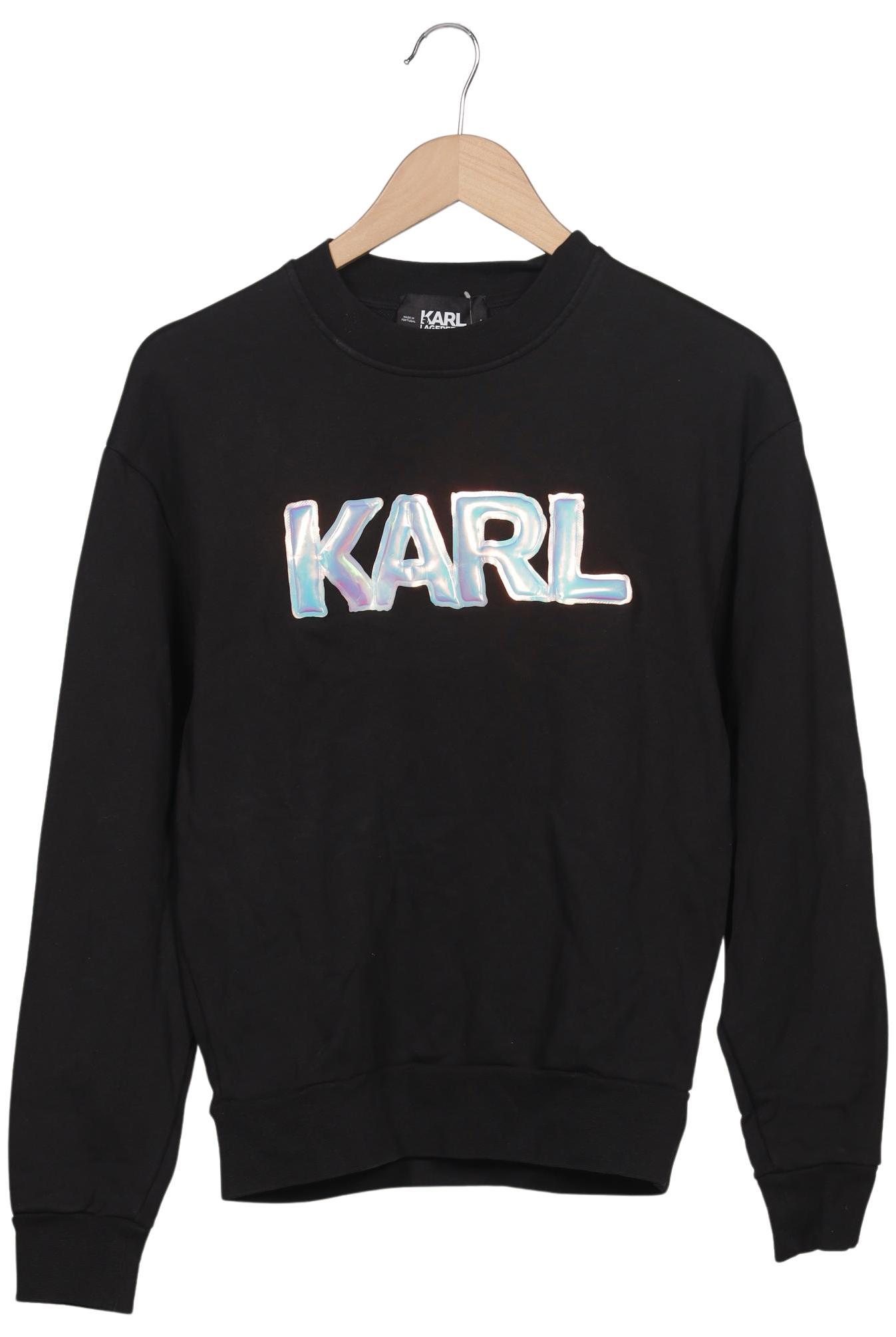 

Karl by Karl Lagerfeld Herren Sweatshirt, schwarz, Gr. 46
