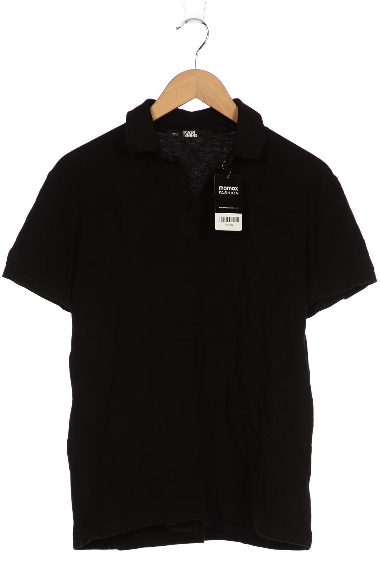 

Karl by Karl Lagerfeld Herren Poloshirt, schwarz, Gr. 46