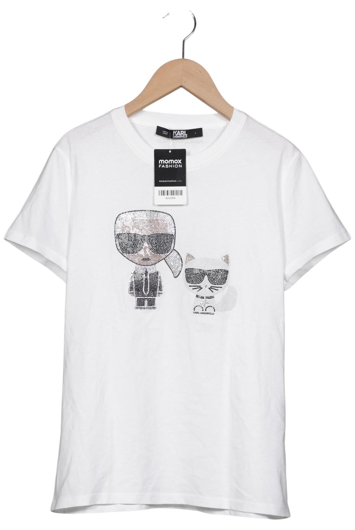 

Karl by Karl Lagerfeld Damen T-Shirt, weiß, Gr. 36