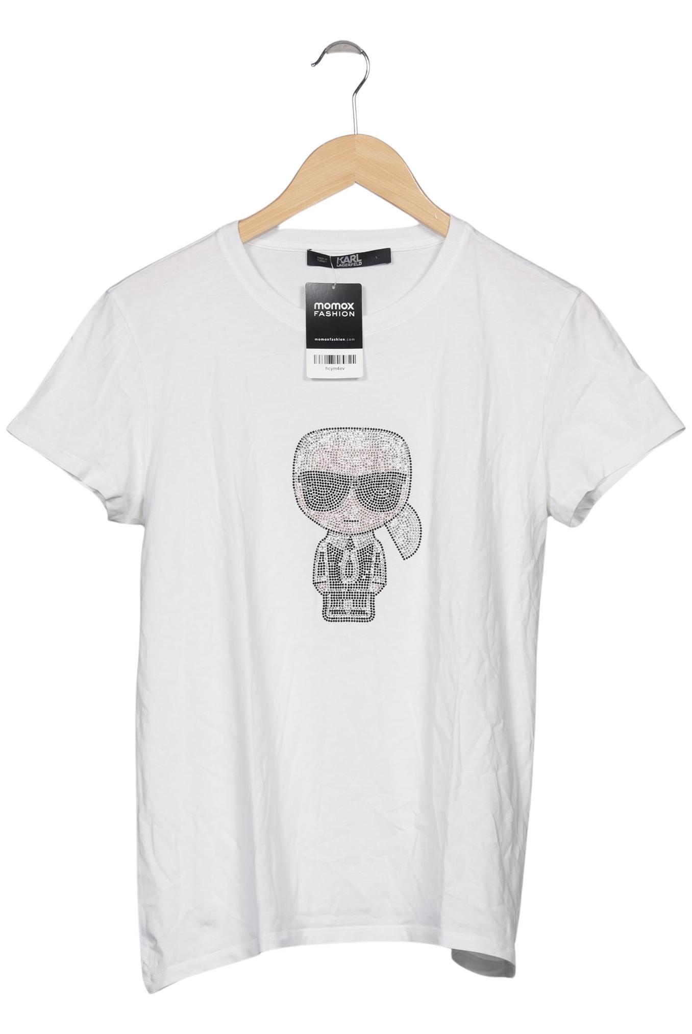 

Karl by Karl Lagerfeld Damen T-Shirt, weiß, Gr. 42
