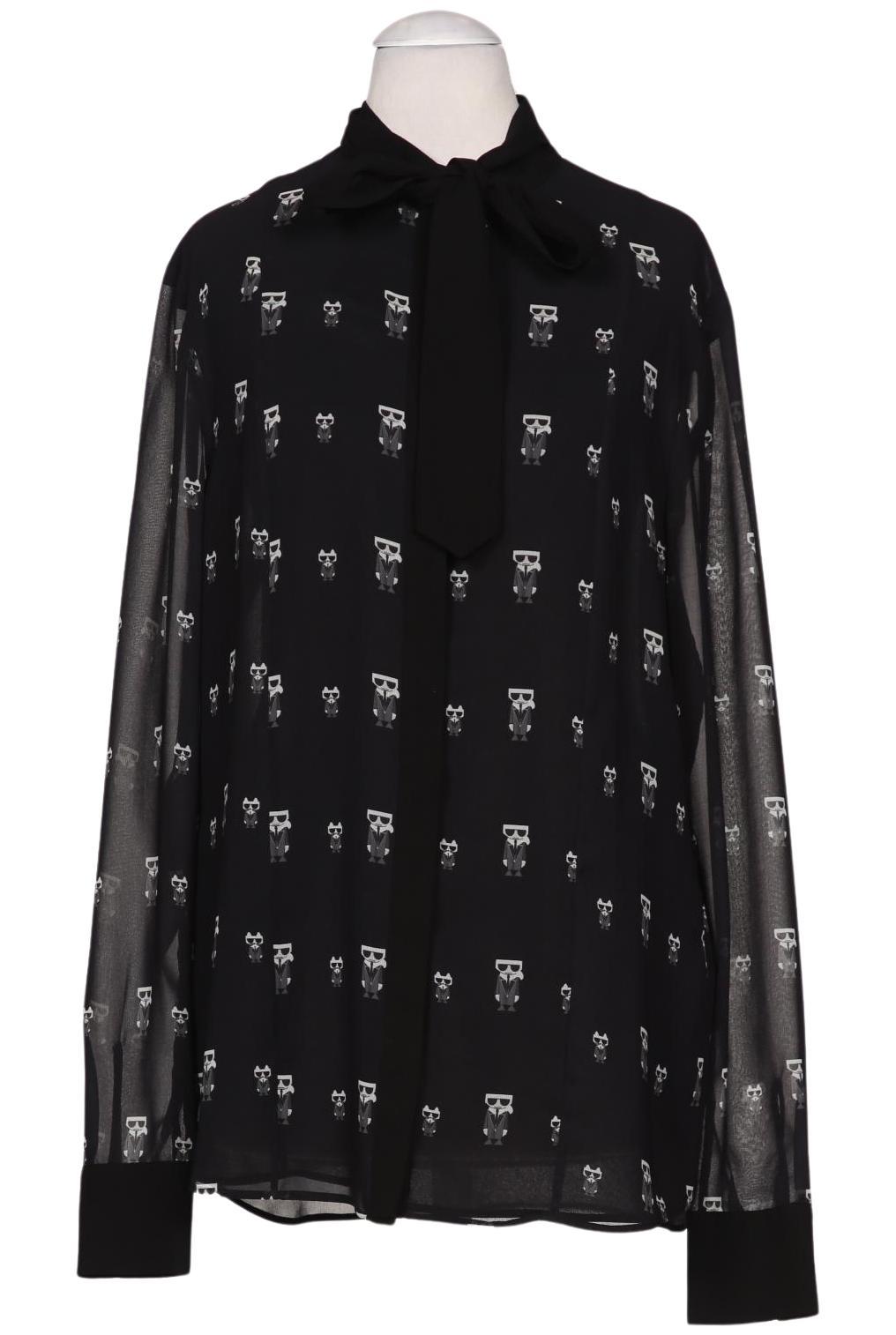

Karl by Karl Lagerfeld Damen Bluse, schwarz, Gr. 36