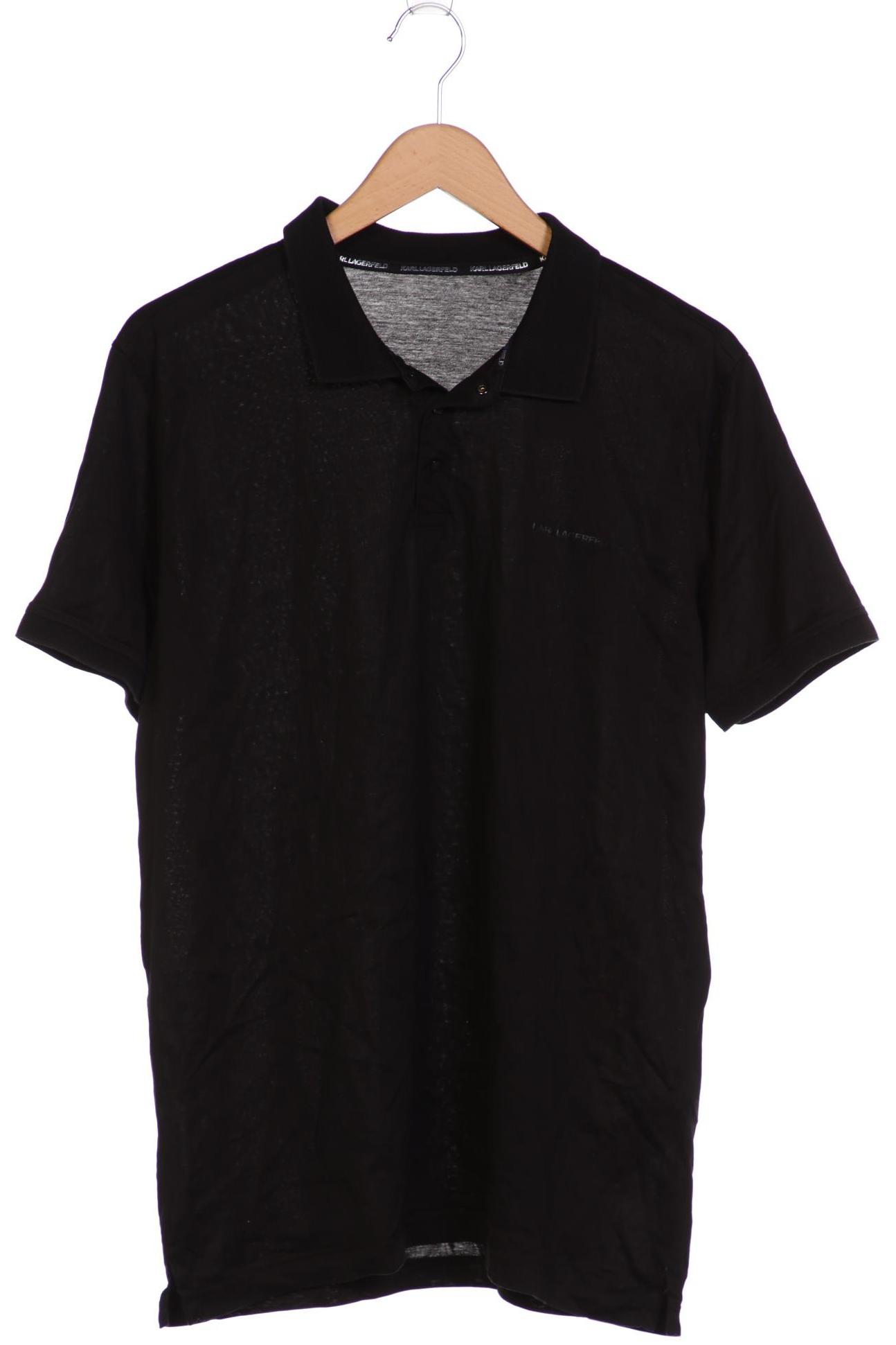 

Karl by Karl Lagerfeld Herren Poloshirt, schwarz, Gr. 54