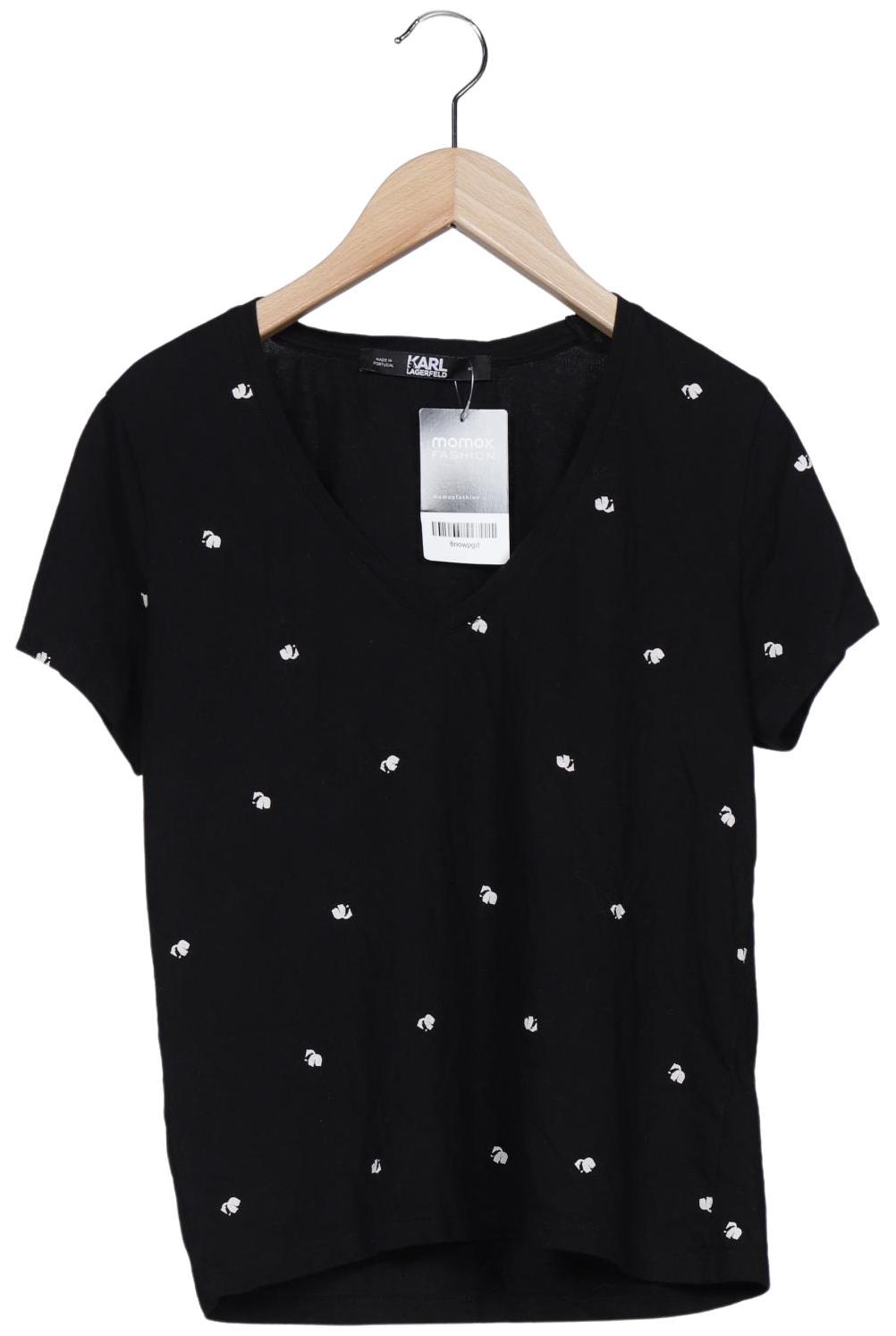 

Karl by Karl Lagerfeld Damen T-Shirt, schwarz, Gr. 34