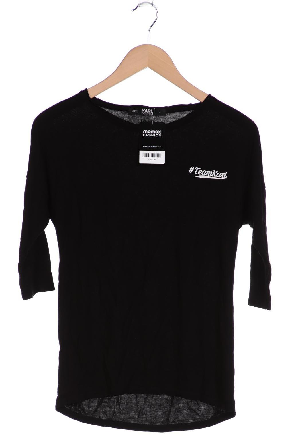 

Karl by Karl Lagerfeld Damen Langarmshirt, schwarz, Gr. 34