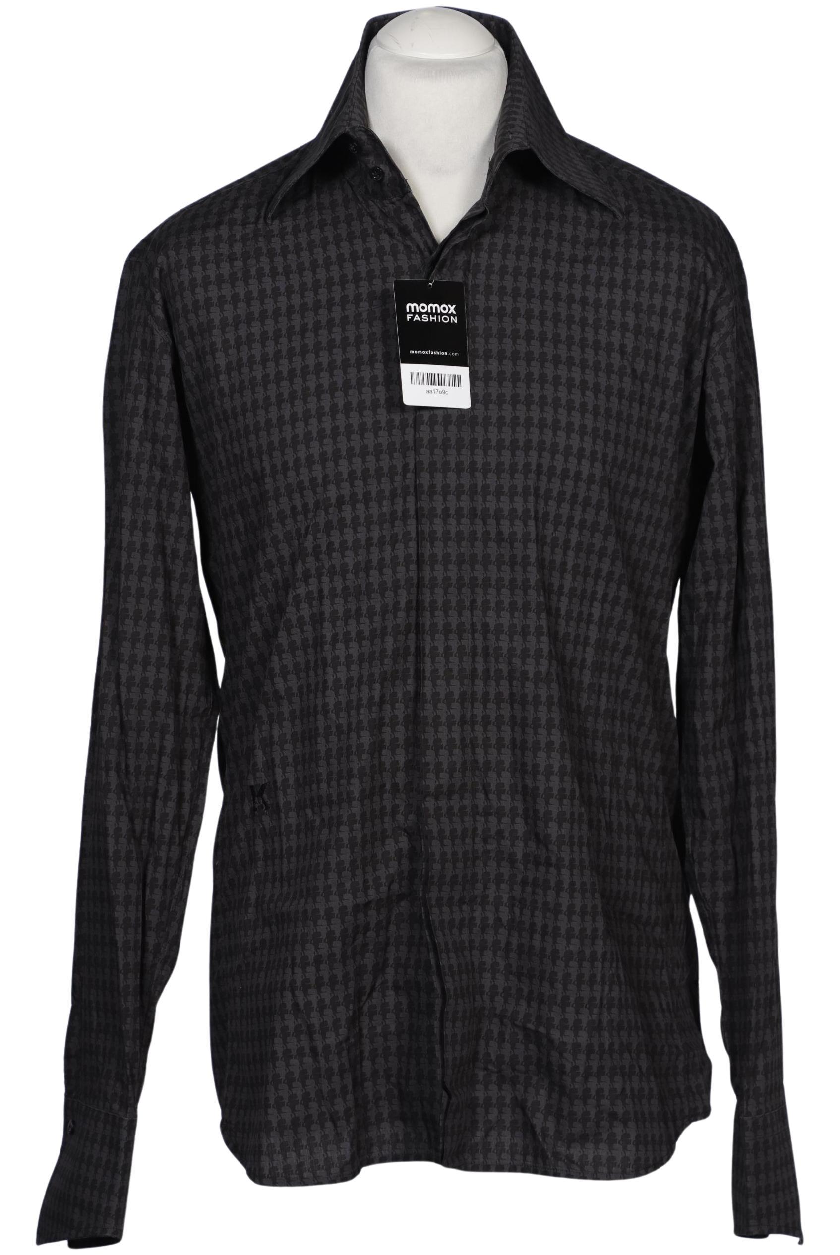 

Karl by Karl Lagerfeld Herren Hemd, grau, Gr. 52