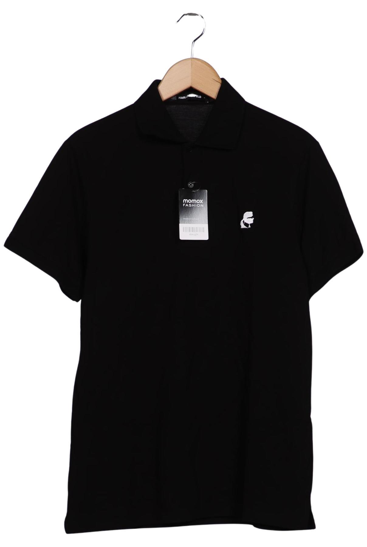 

Karl by Karl Lagerfeld Herren Poloshirt, schwarz, Gr. 48