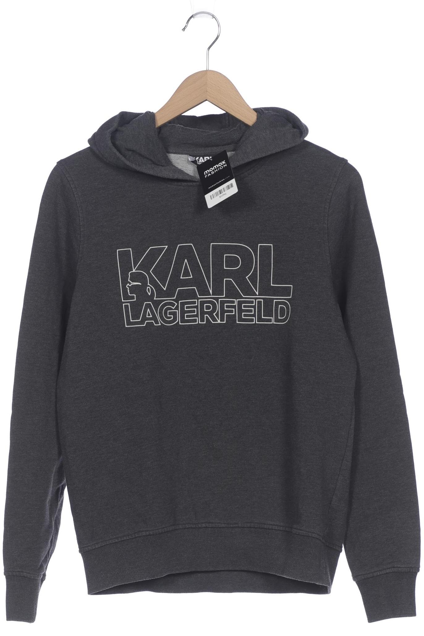 

Karl by Karl Lagerfeld Herren Kapuzenpullover, grau, Gr. 46
