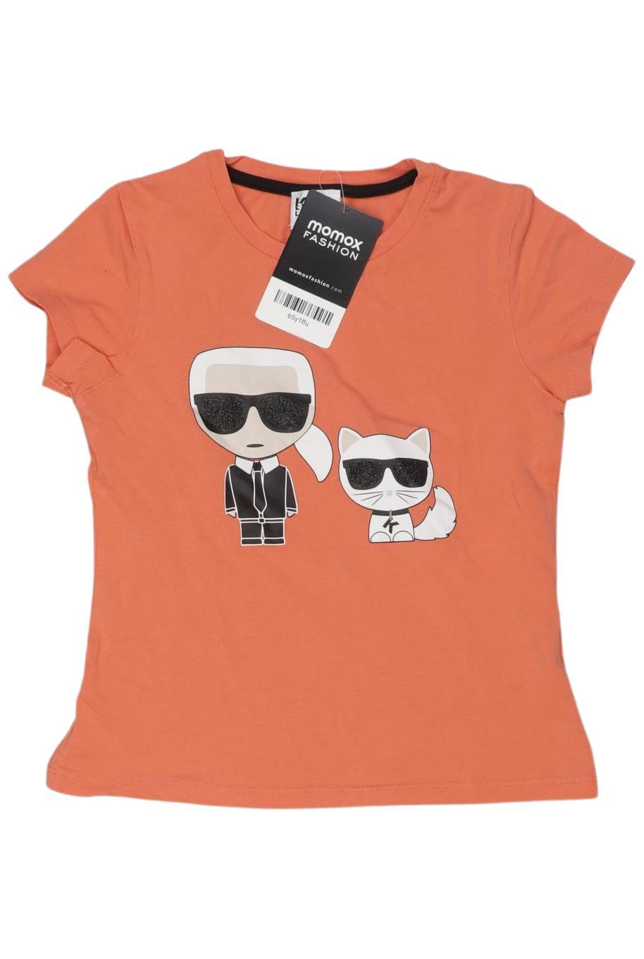 

Karl by Karl Lagerfeld Mädchen T-Shirt, orange, Gr. 116