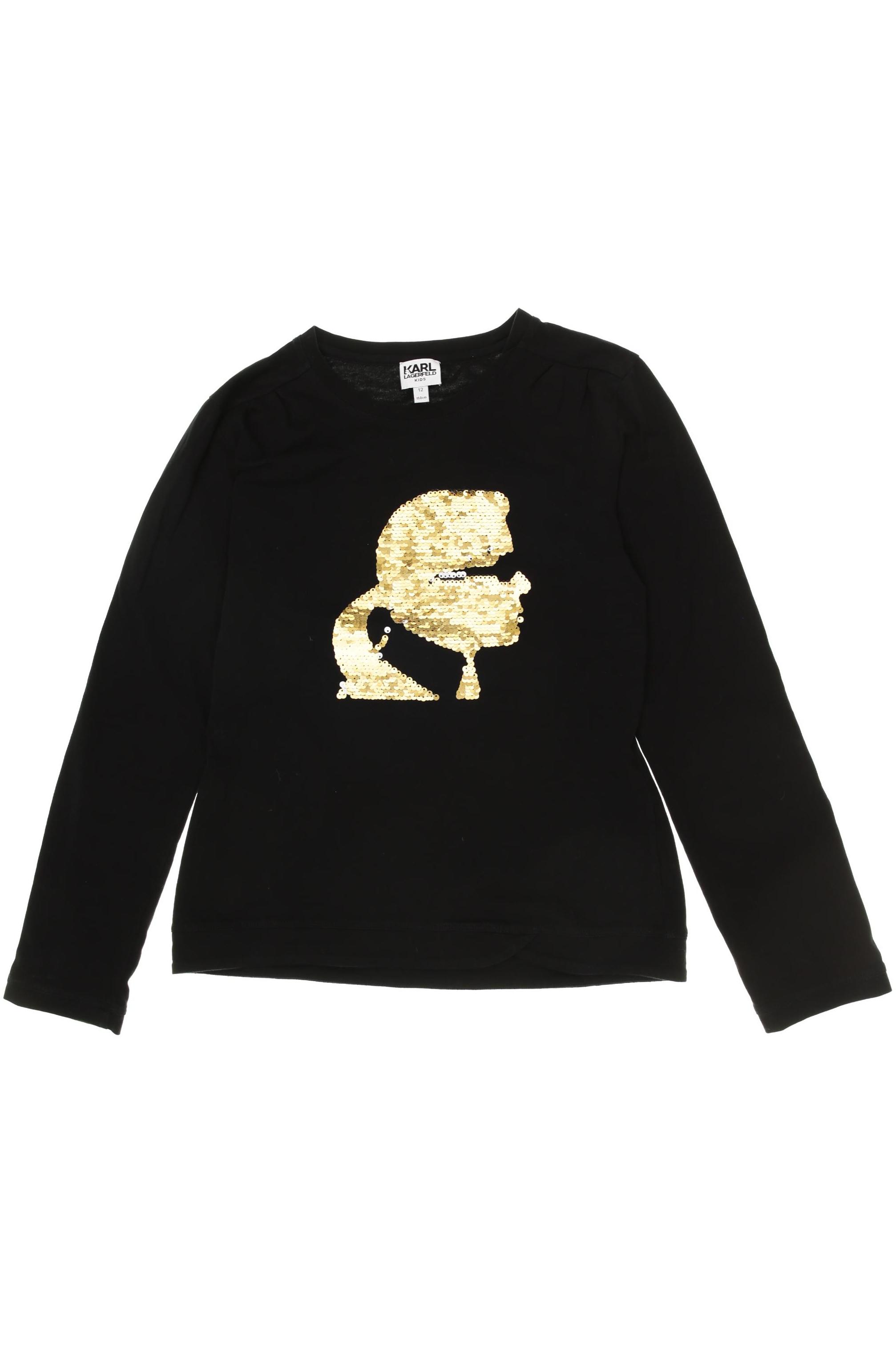 

Karl by Karl Lagerfeld Damen Langarmshirt, schwarz, Gr. 152