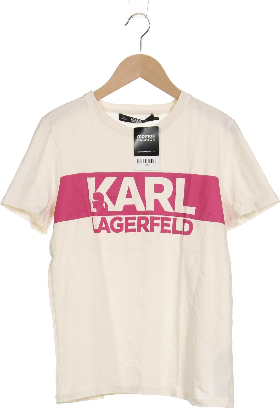 

Karl by Karl Lagerfeld Damen T-Shirt, weiß, Gr. 36