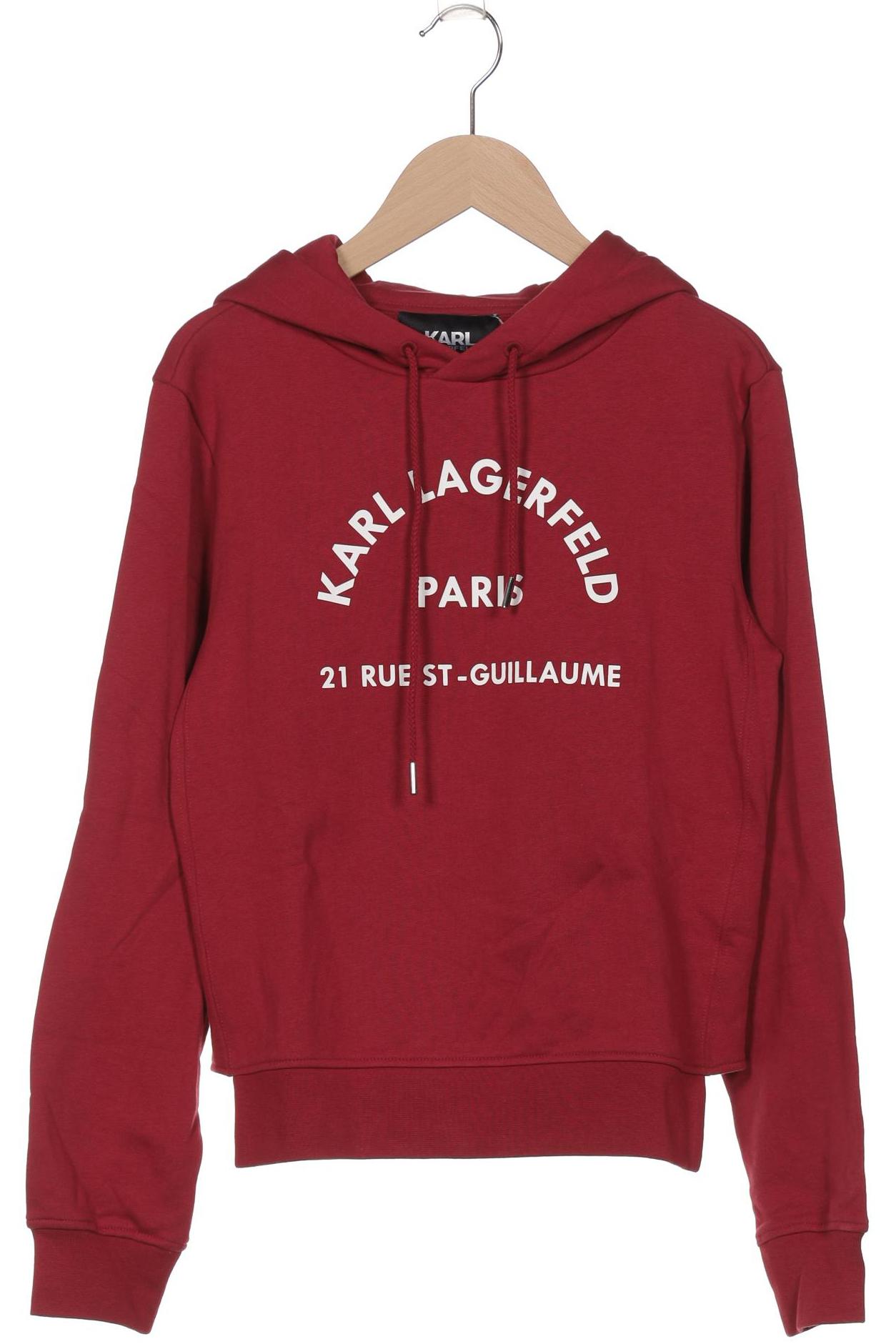 

Karl by Karl Lagerfeld Damen Kapuzenpullover, rot, Gr. 34
