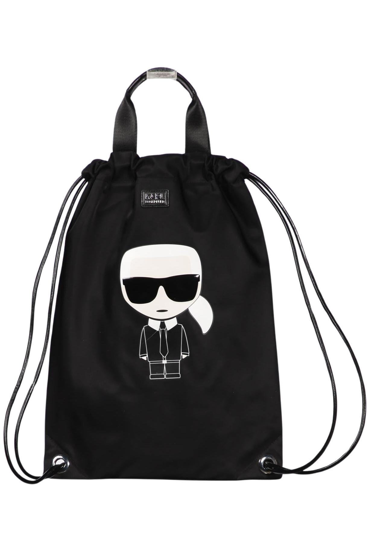 

Karl by Karl Lagerfeld Damen Rucksack, schwarz, Gr.