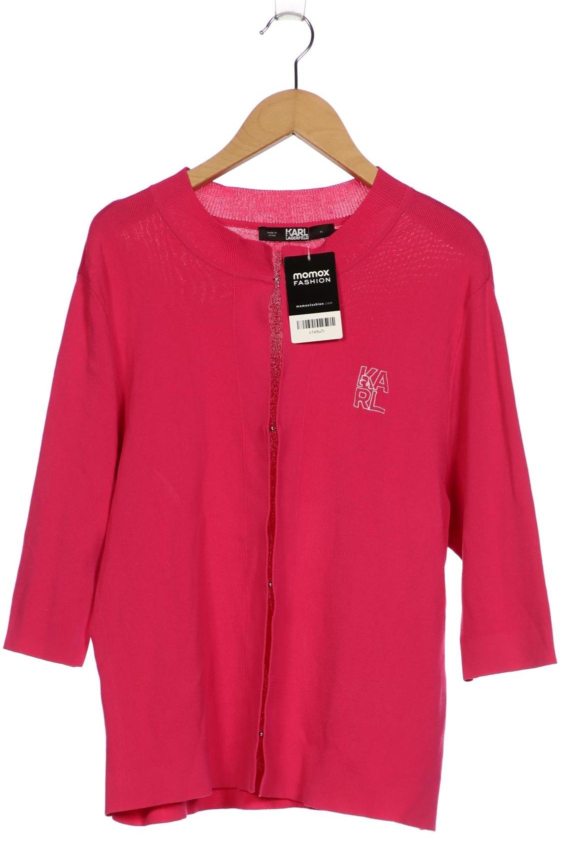 

Karl by Karl Lagerfeld Damen Strickjacke, pink, Gr. 44