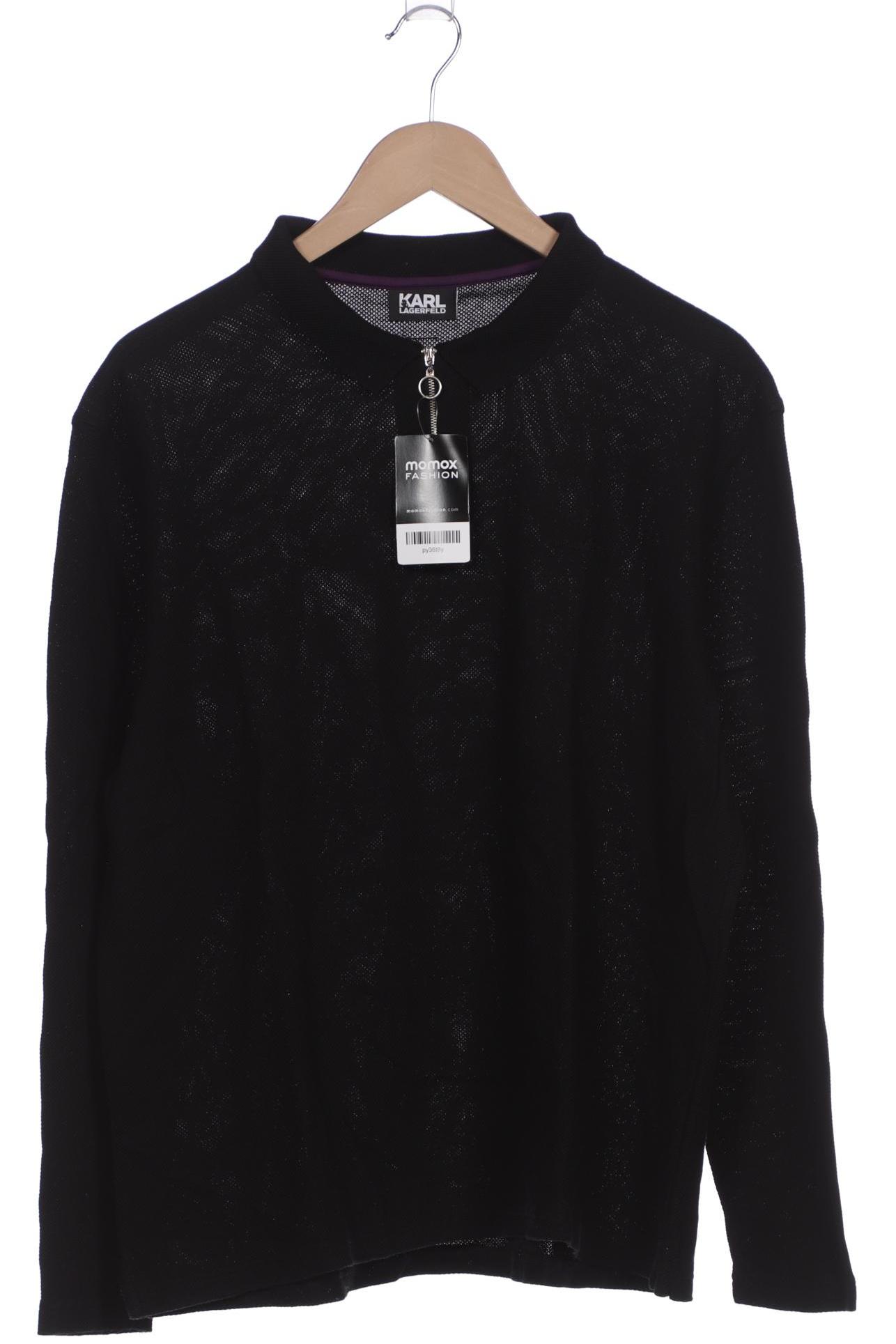 

Karl by Karl Lagerfeld Herren Poloshirt, schwarz, Gr. 56