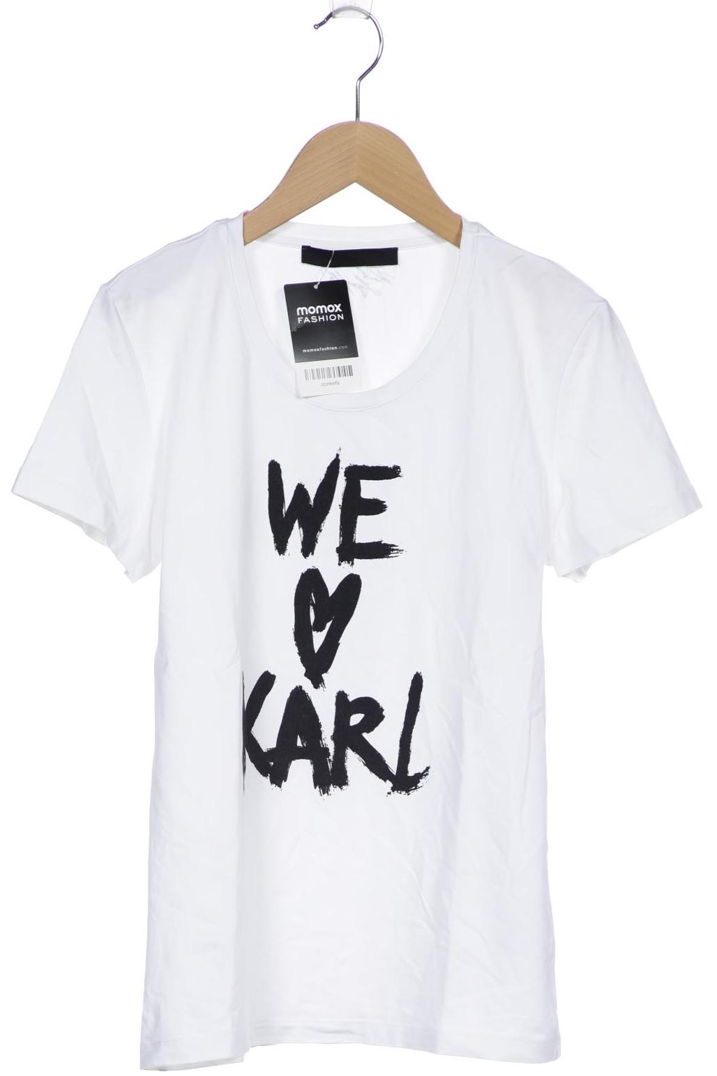 

Karl by Karl Lagerfeld Damen T-Shirt, weiß