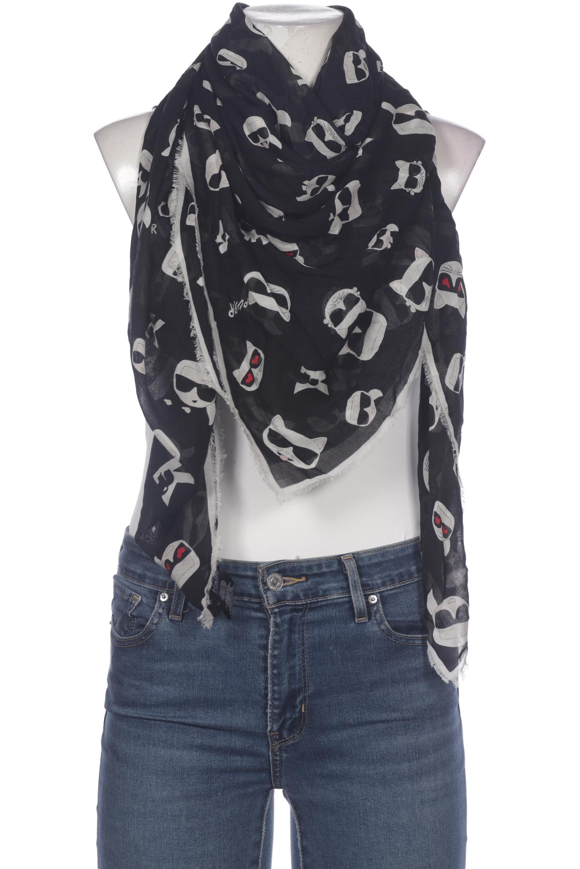 

Karl by Karl Lagerfeld Damen Schal, schwarz, Gr.