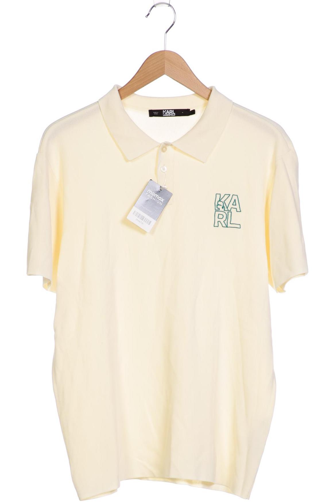 

Karl by Karl Lagerfeld Herren Poloshirt, cremeweiß, Gr. 48