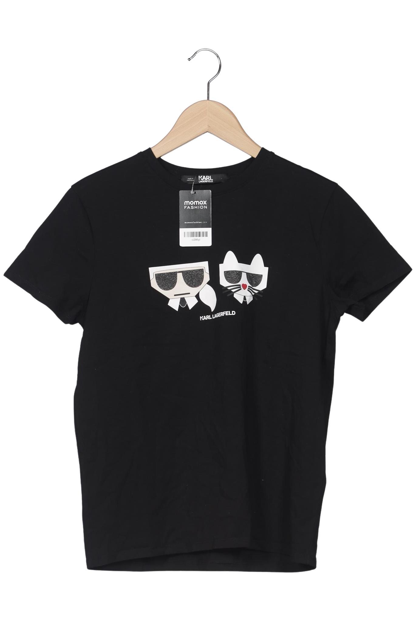 

Karl by Karl Lagerfeld Damen T-Shirt, schwarz, Gr. 42