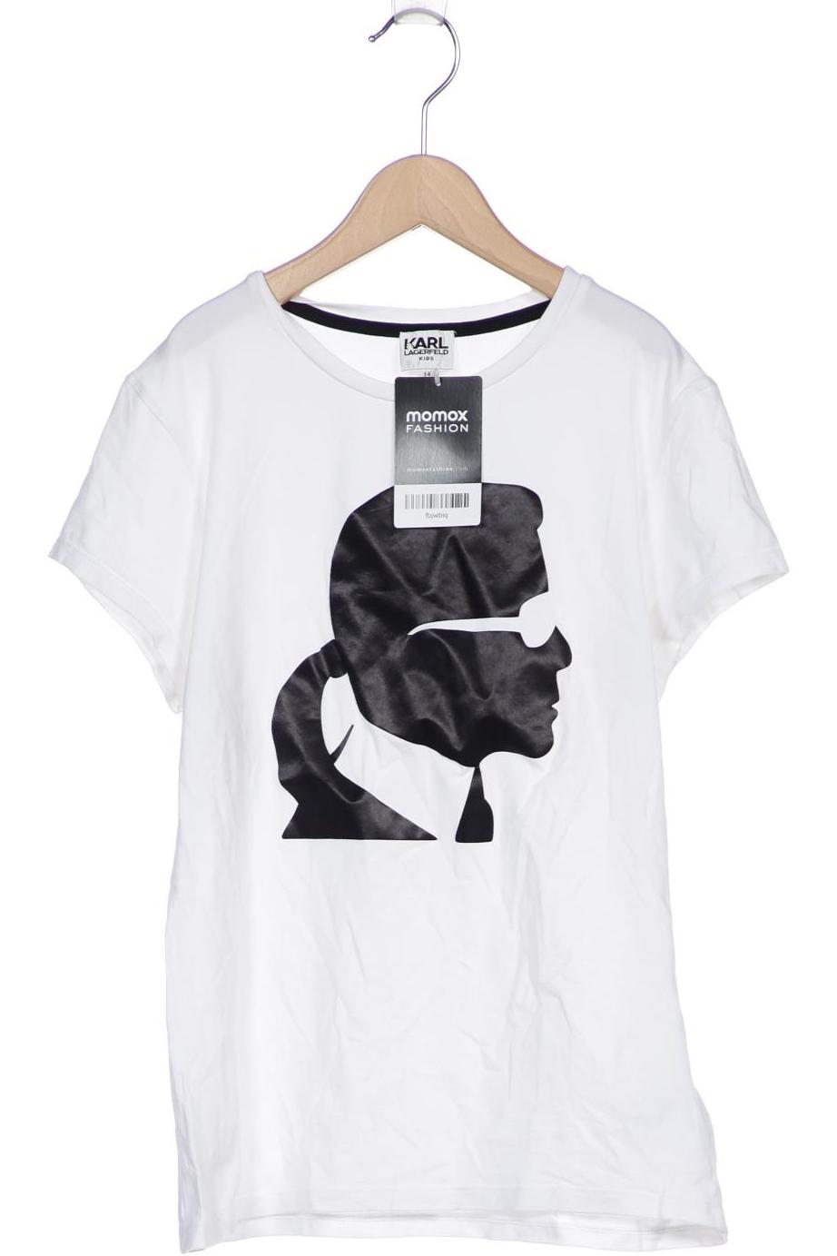 

Karl by Karl Lagerfeld Mädchen T-Shirt, weiß, Gr. 152