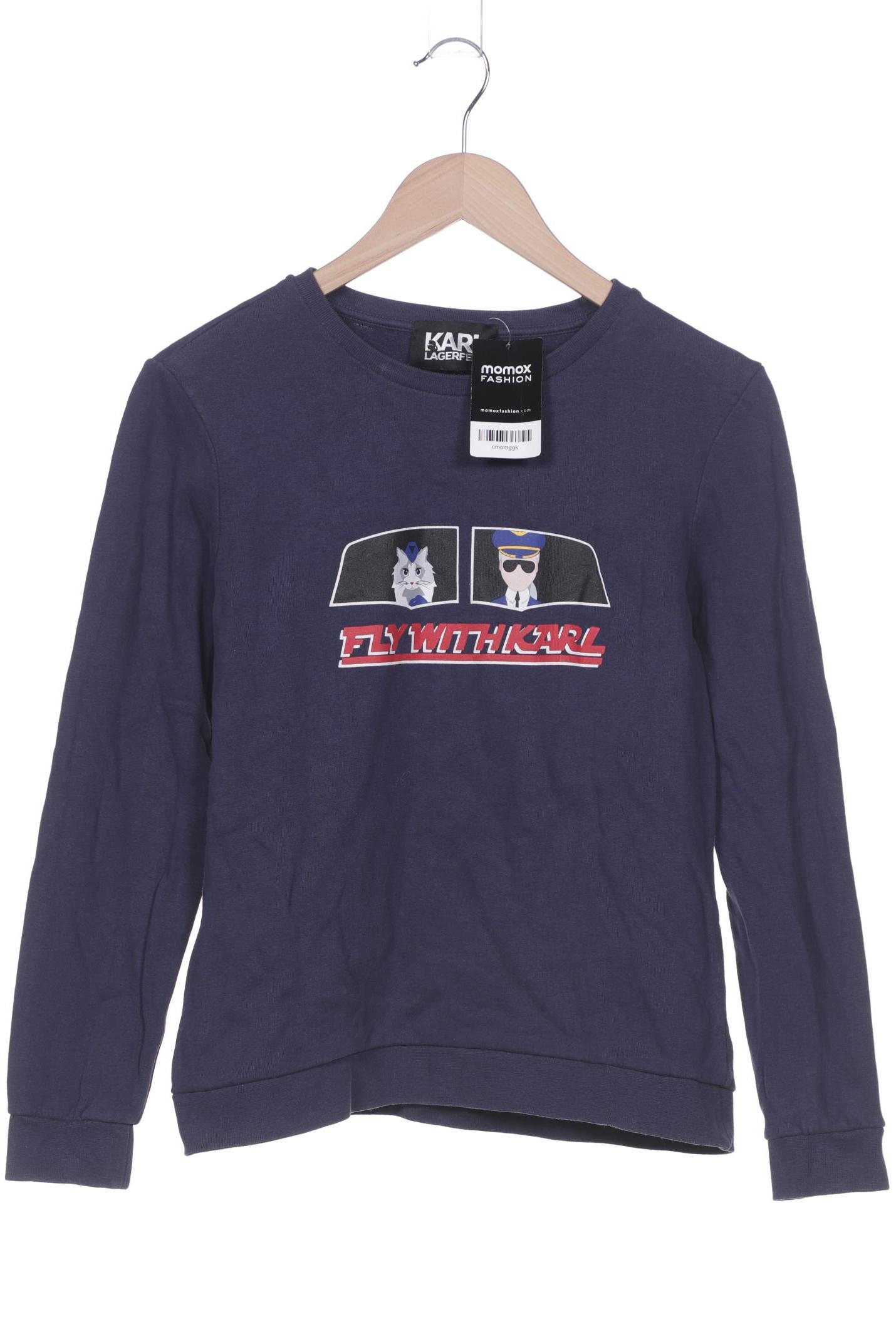 

Karl by Karl Lagerfeld Damen Sweatshirt, marineblau, Gr. 36