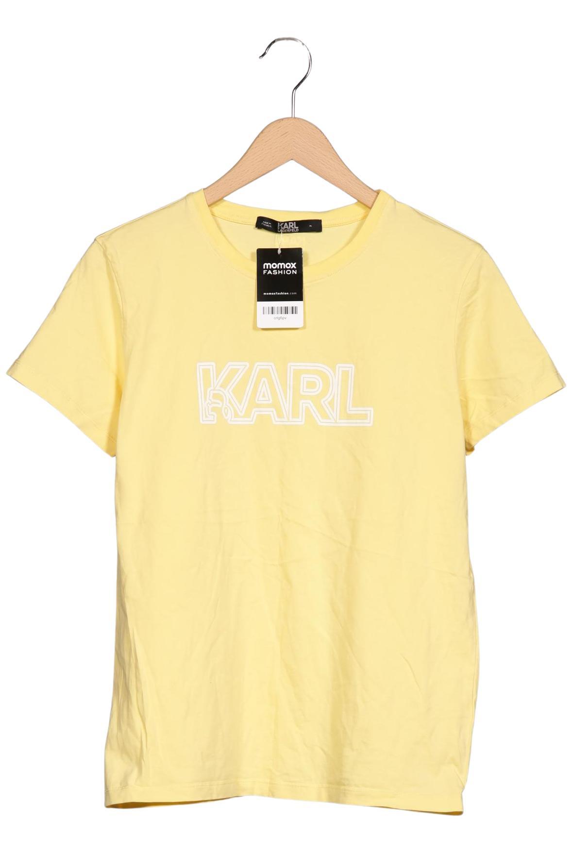 

Karl by Karl Lagerfeld Damen T-Shirt, gelb, Gr. 44