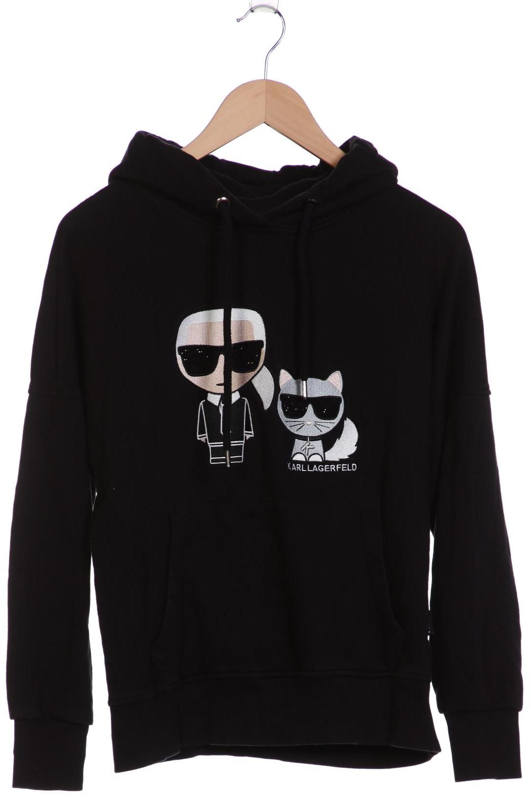 

Karl by Karl Lagerfeld Damen Kapuzenpullover, schwarz, Gr. 38