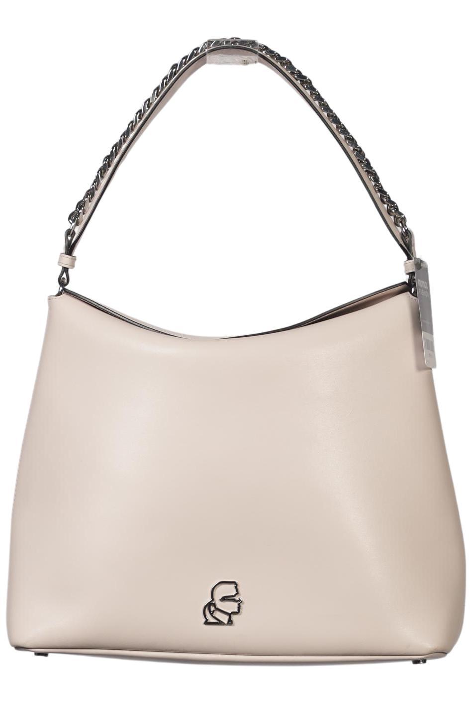 

Karl by Karl Lagerfeld Damen Handtasche, beige, Gr.