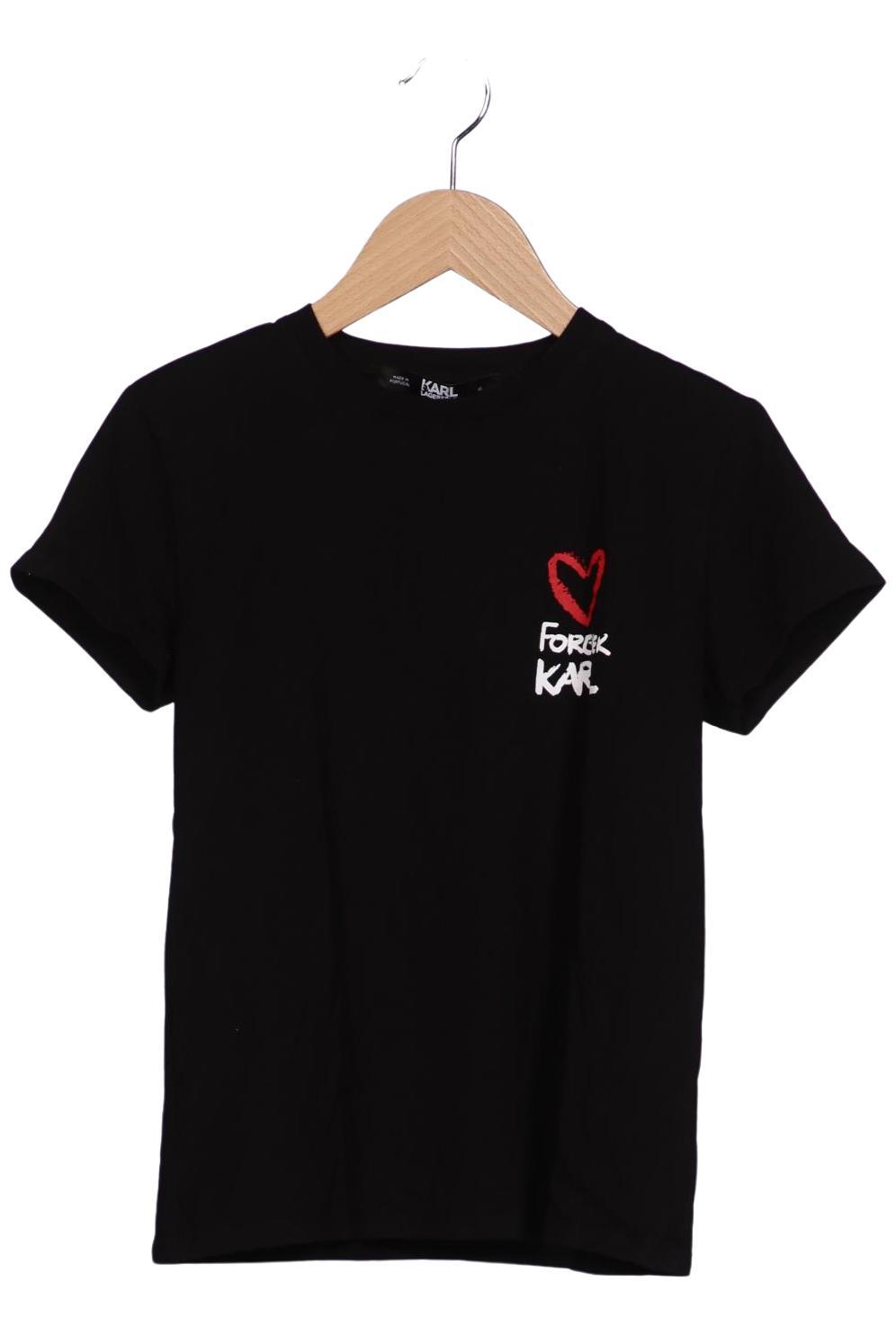 

Karl by Karl Lagerfeld Damen T-Shirt, schwarz, Gr. 34