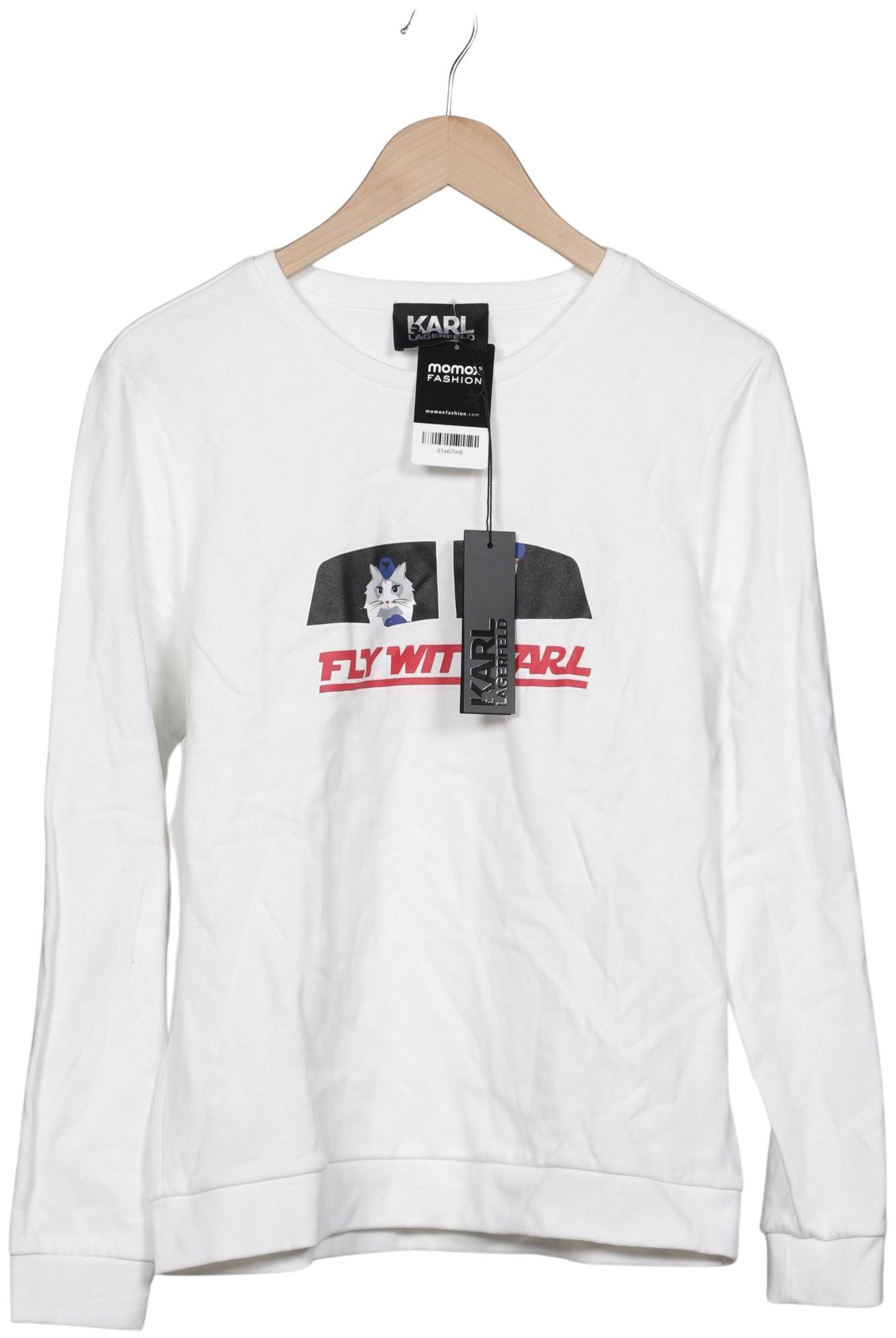 

Karl by Karl Lagerfeld Damen Sweatshirt, weiß, Gr. 38