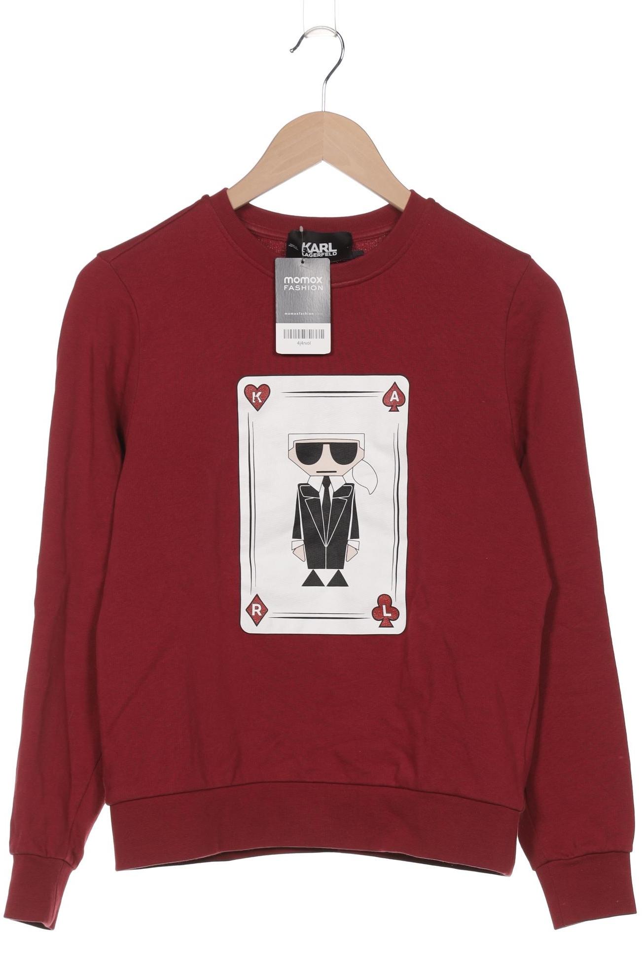 

Karl by Karl Lagerfeld Damen Sweatshirt, bordeaux, Gr. 36