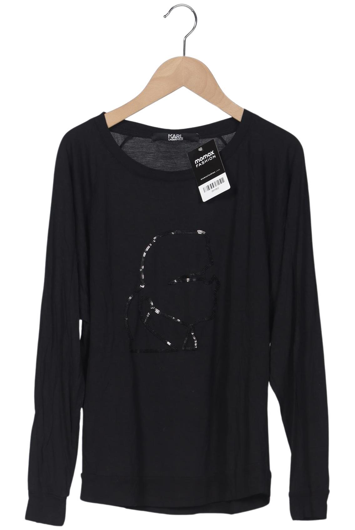 

Karl by Karl Lagerfeld Damen Langarmshirt, schwarz, Gr. 38