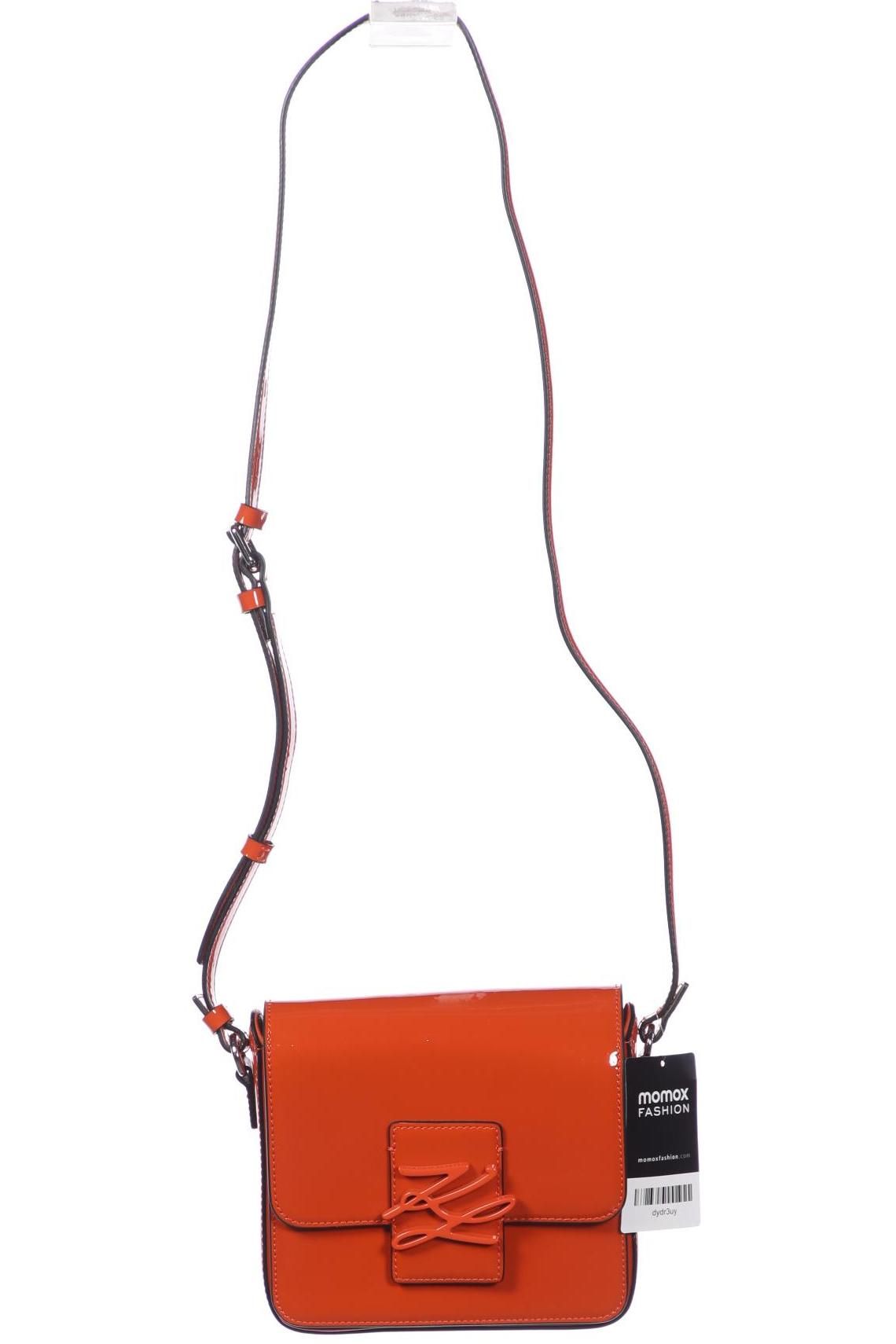 

Karl by Karl Lagerfeld Damen Handtasche, orange, Gr.