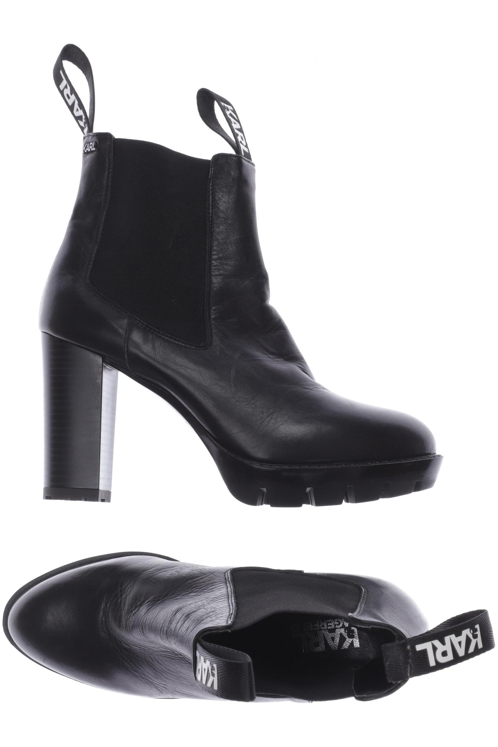 

Karl by Karl Lagerfeld Damen Stiefelette, schwarz, Gr. 40