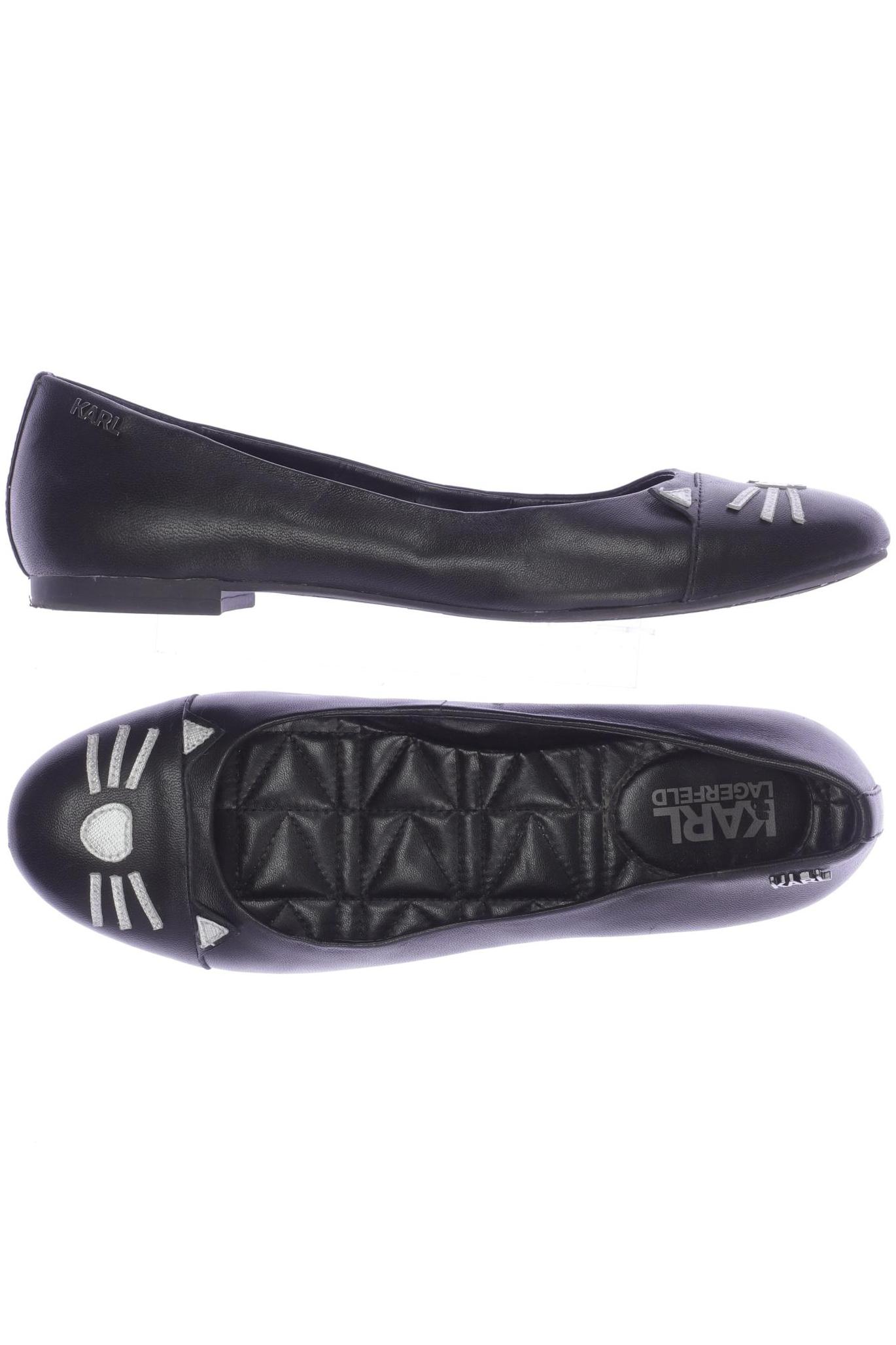 

Karl by Karl Lagerfeld Damen Ballerinas, schwarz, Gr. 38
