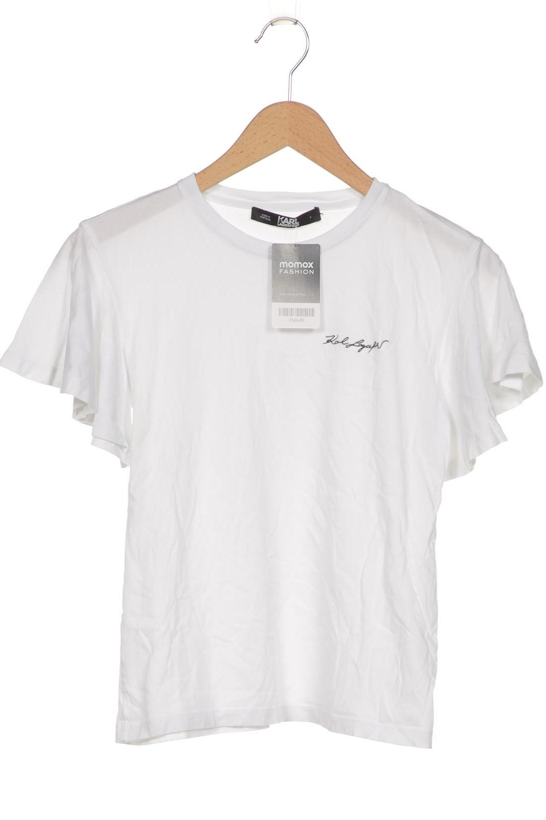 

Karl by Karl Lagerfeld Damen T-Shirt, weiß