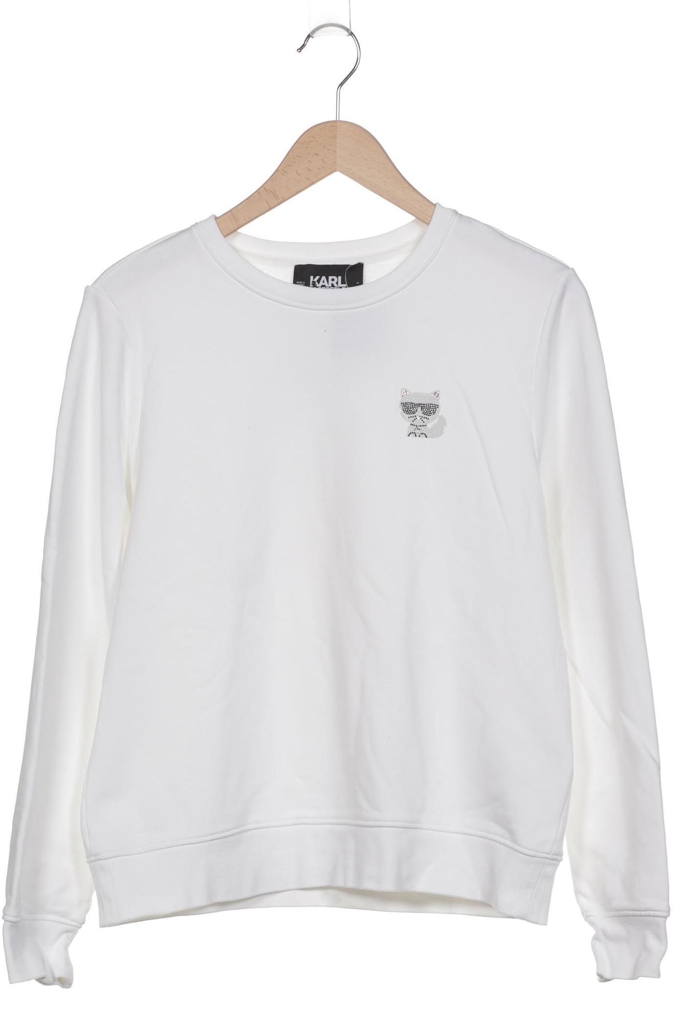 

Karl by Karl Lagerfeld Damen Sweatshirt, weiß, Gr. 38