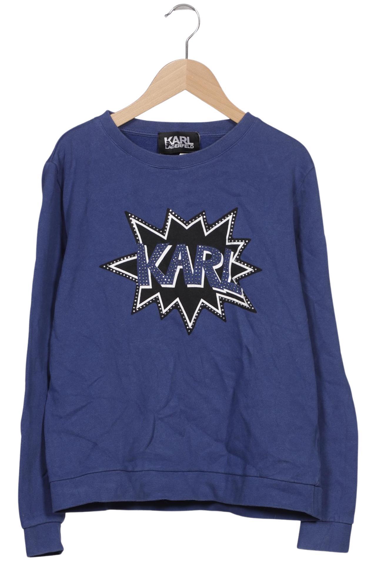 

Karl by Karl Lagerfeld Damen Sweatshirt, blau, Gr. 38