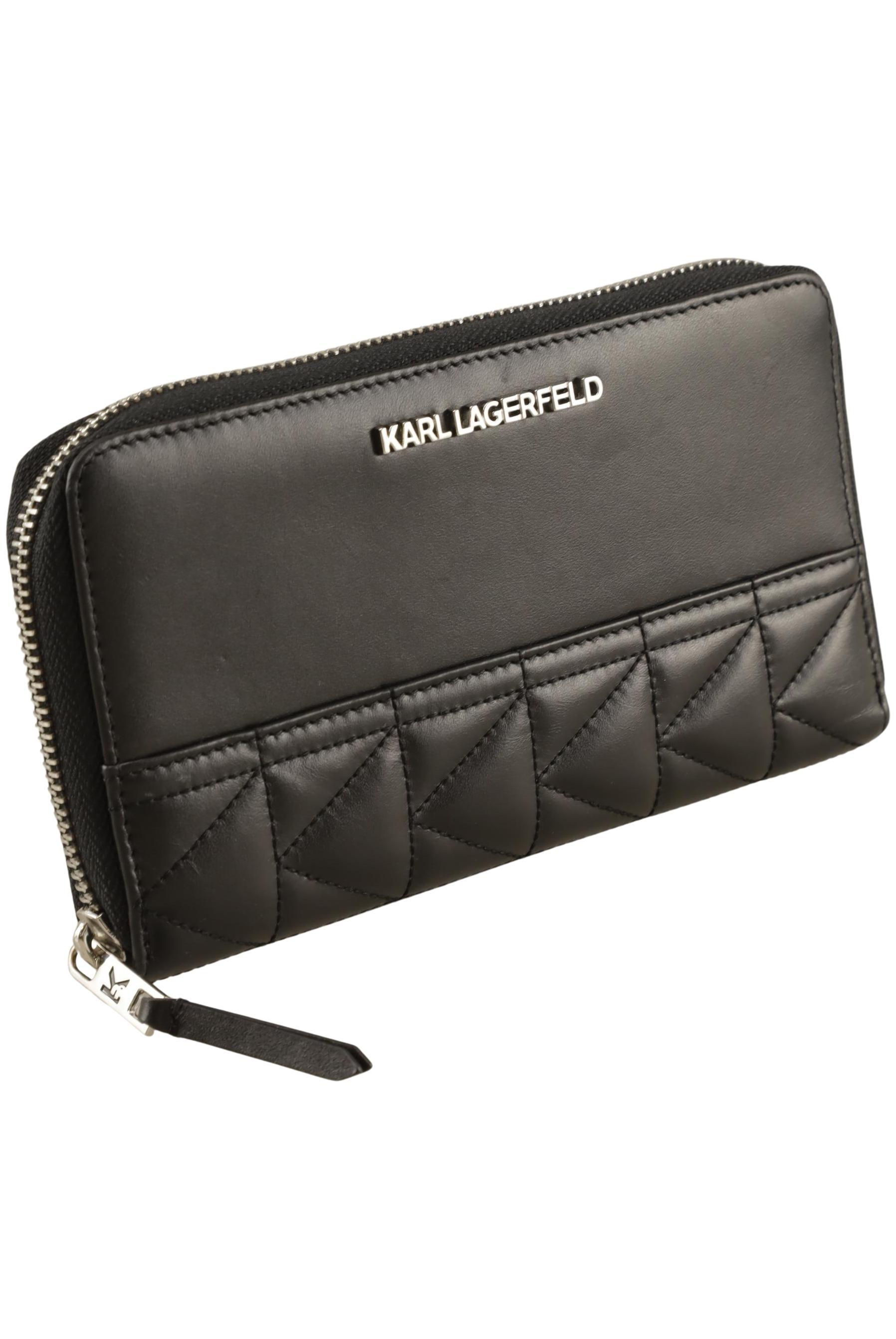 

Karl by Karl Lagerfeld Damen Portemonnaie, schwarz, Gr.