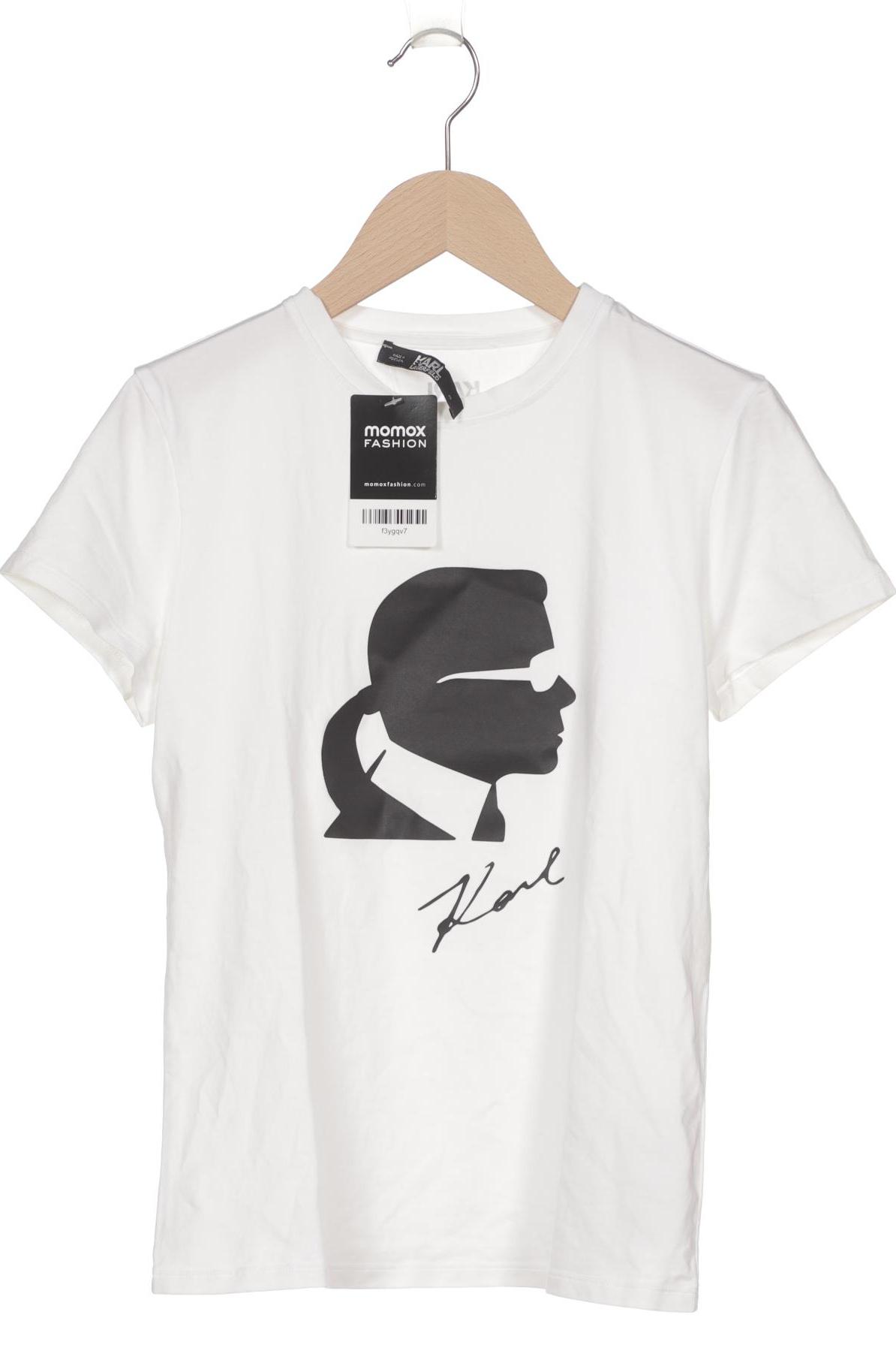 

Karl by Karl Lagerfeld Damen T-Shirt, weiß, Gr. 34