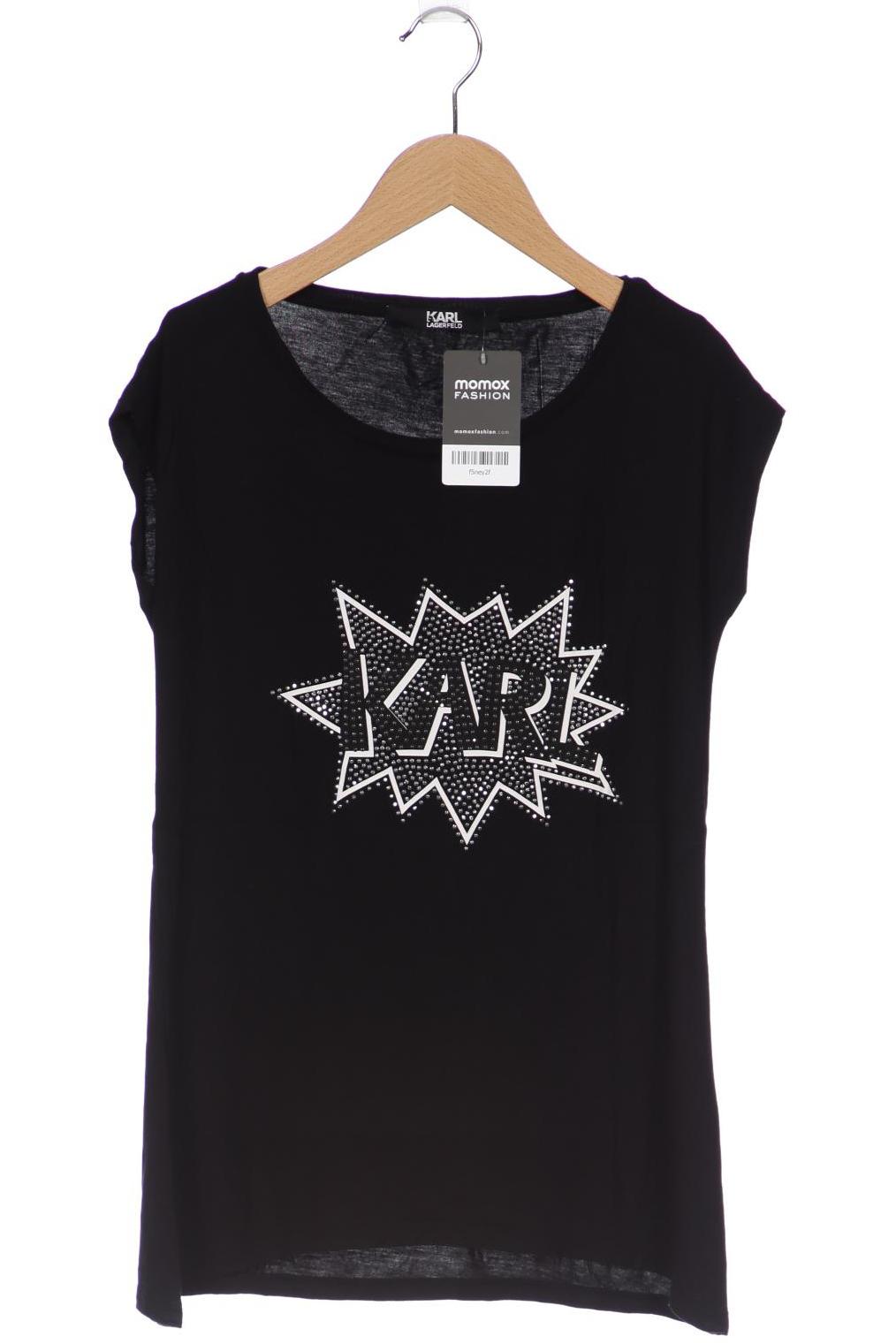

Karl by Karl Lagerfeld Damen T-Shirt, schwarz, Gr. 34