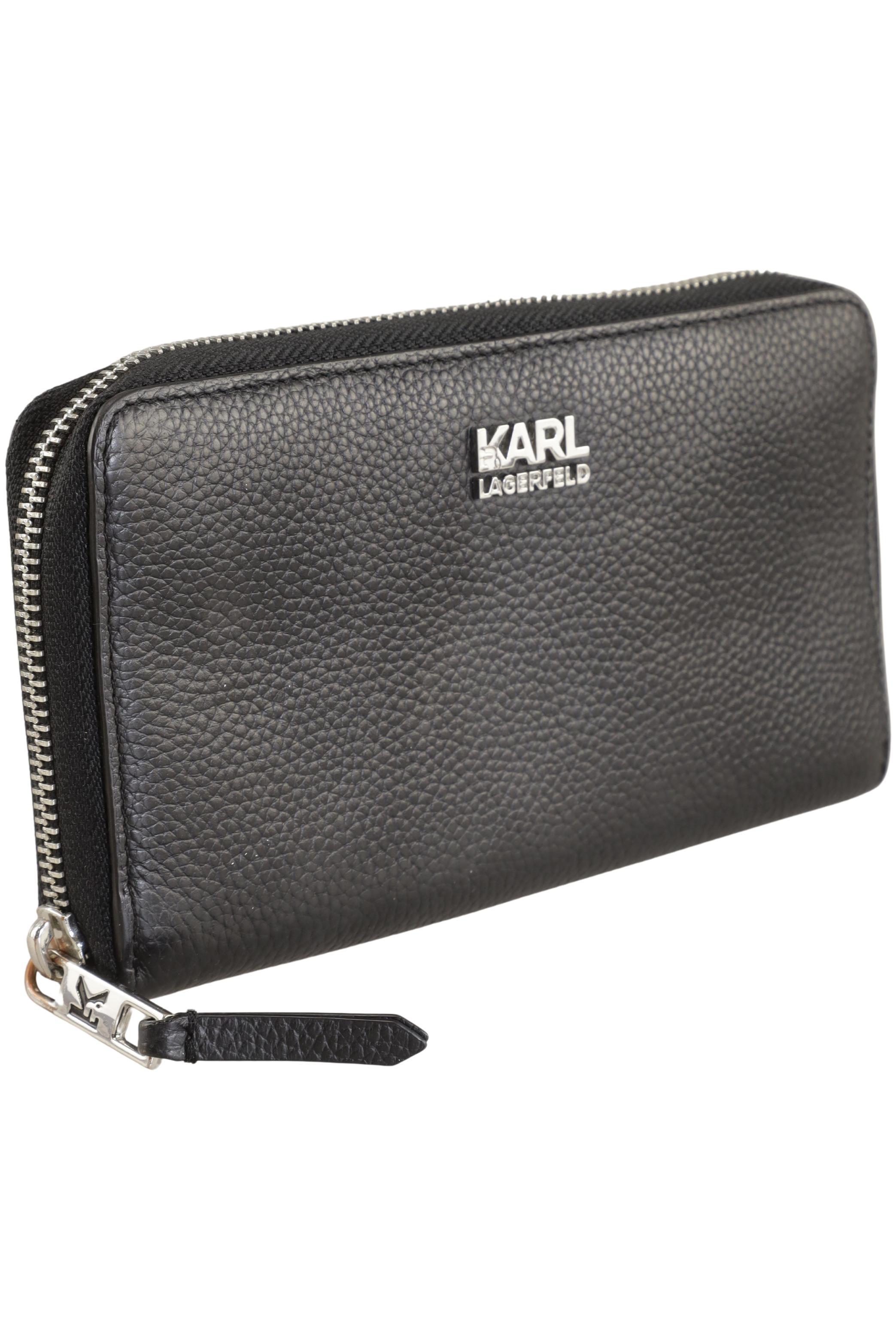 

Karl by Karl Lagerfeld Damen Portemonnaie, schwarz, Gr.