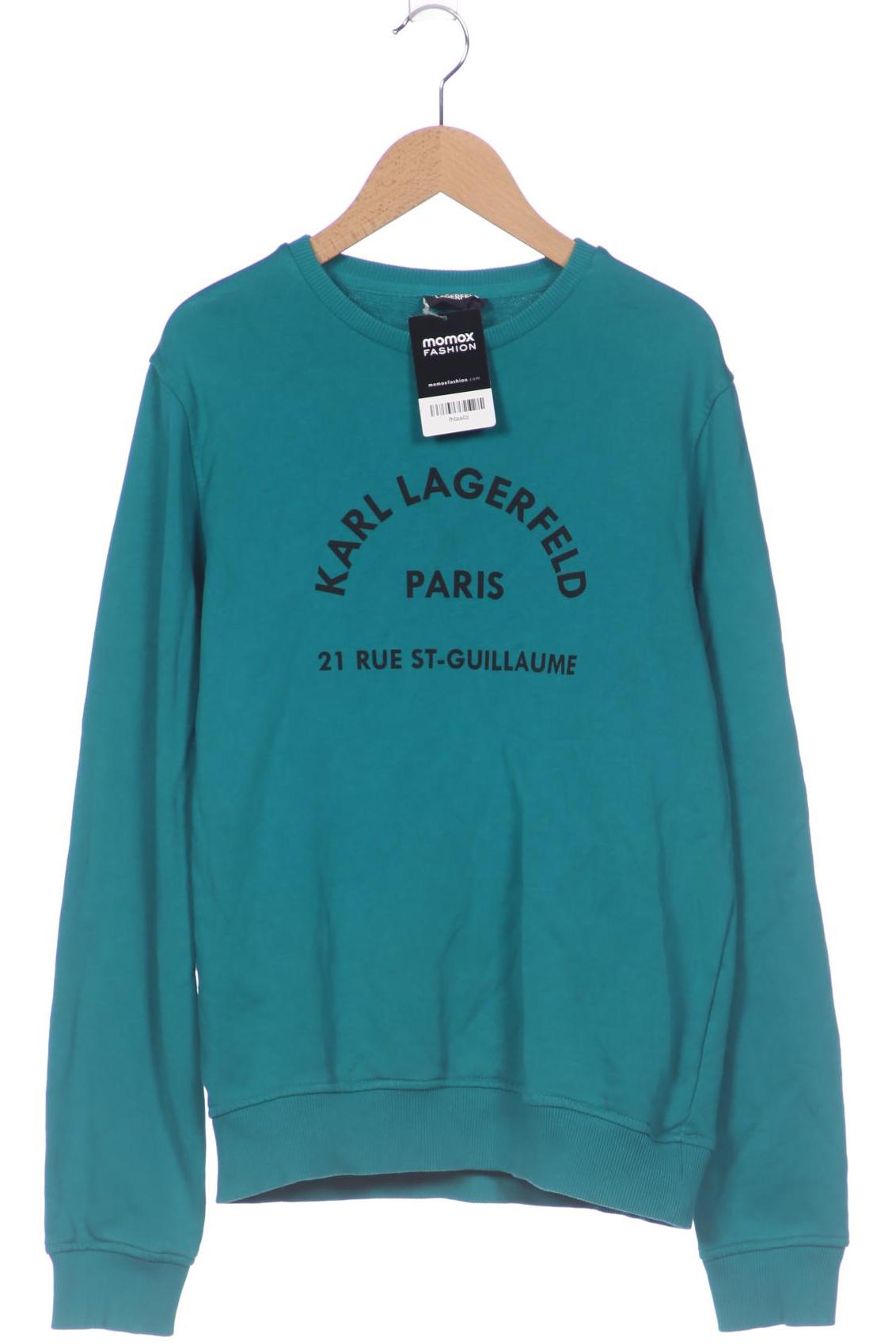 

Karl by Karl Lagerfeld Herren Sweatshirt, türkis, Gr. 46