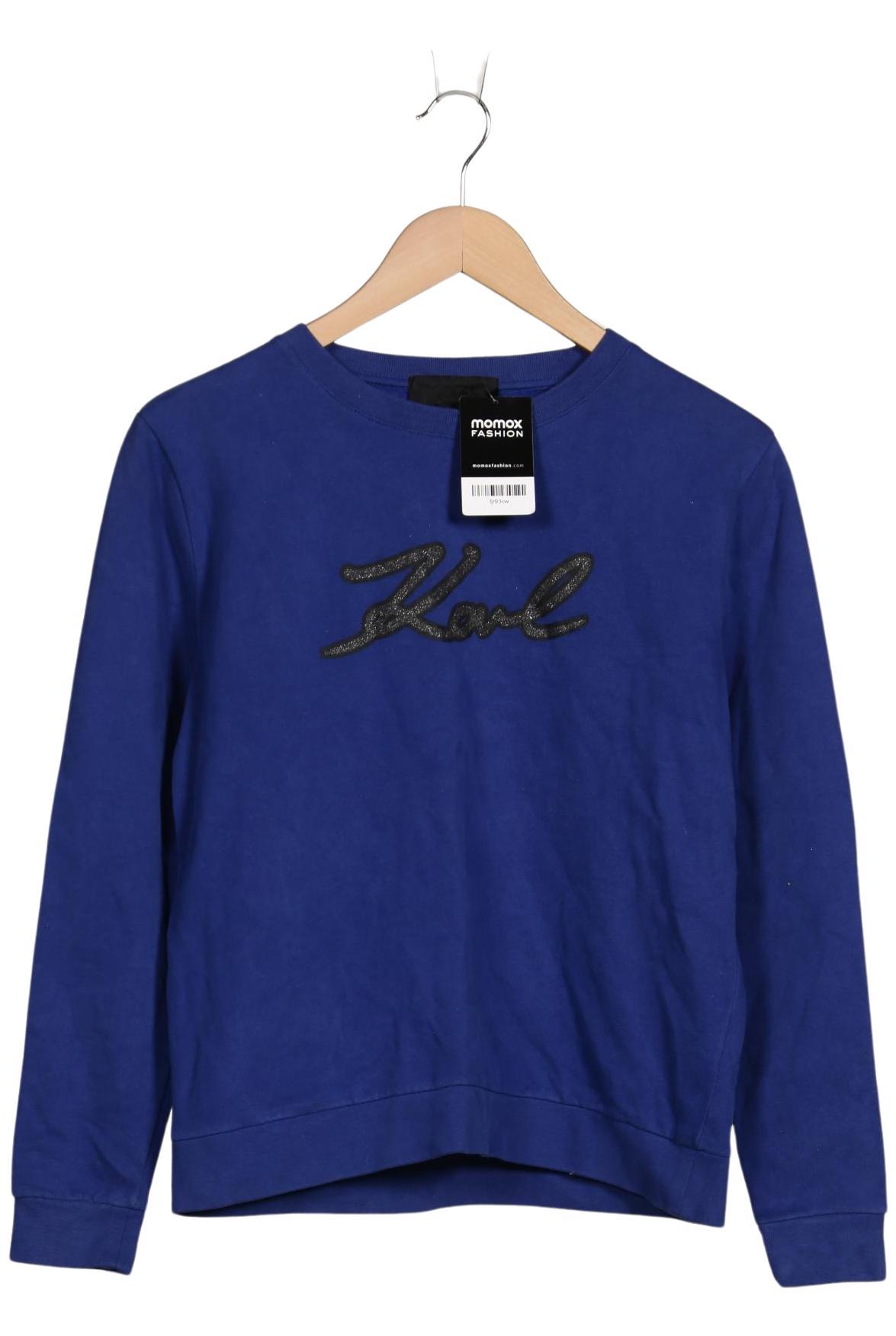 

Karl by Karl Lagerfeld Damen Sweatshirt, blau, Gr. 36