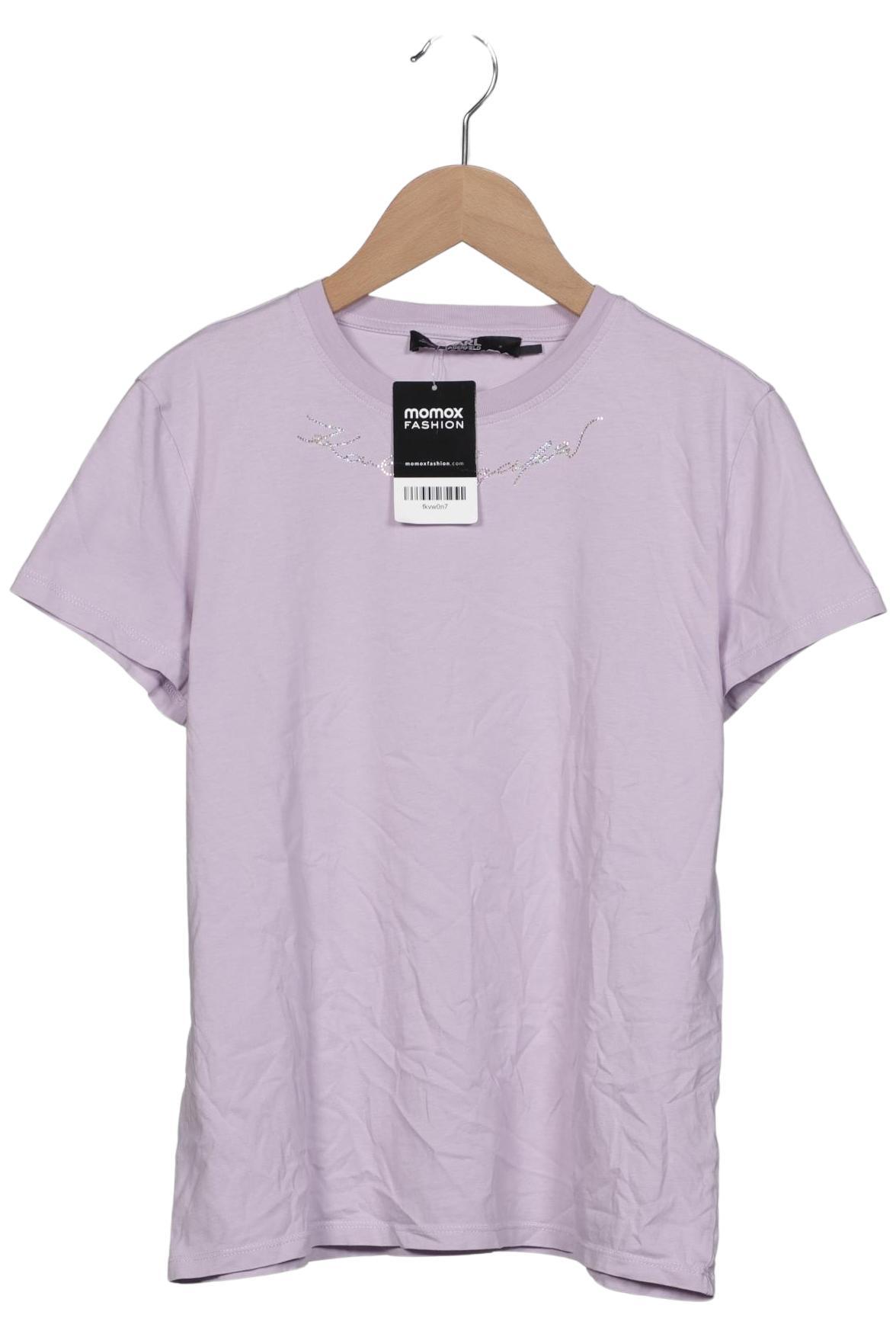 

Karl by Karl Lagerfeld Damen T-Shirt, flieder, Gr. 38