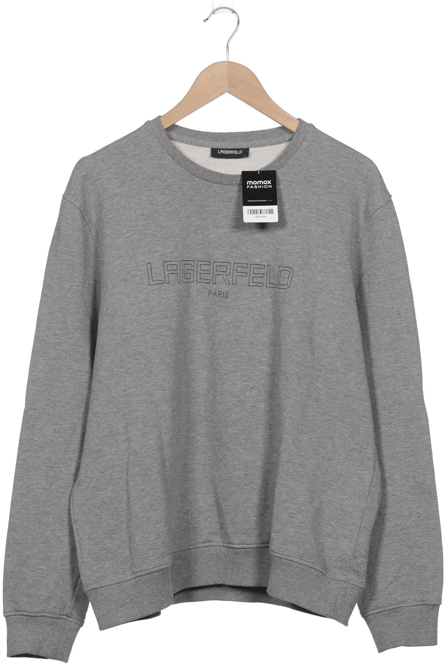 

Karl by Karl Lagerfeld Herren Sweatshirt, grau, Gr. 56