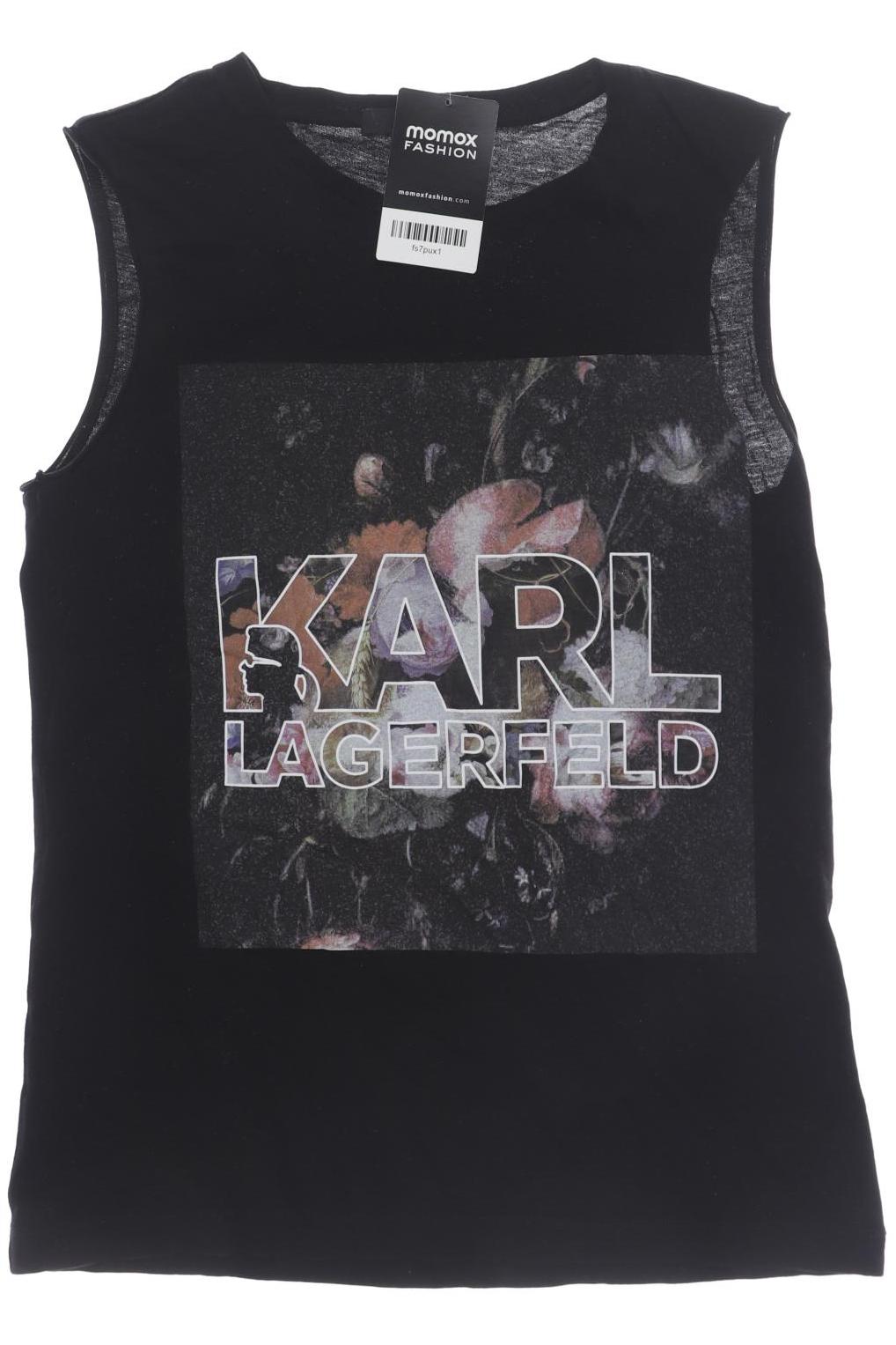 

Karl by Karl Lagerfeld Damen Top, schwarz