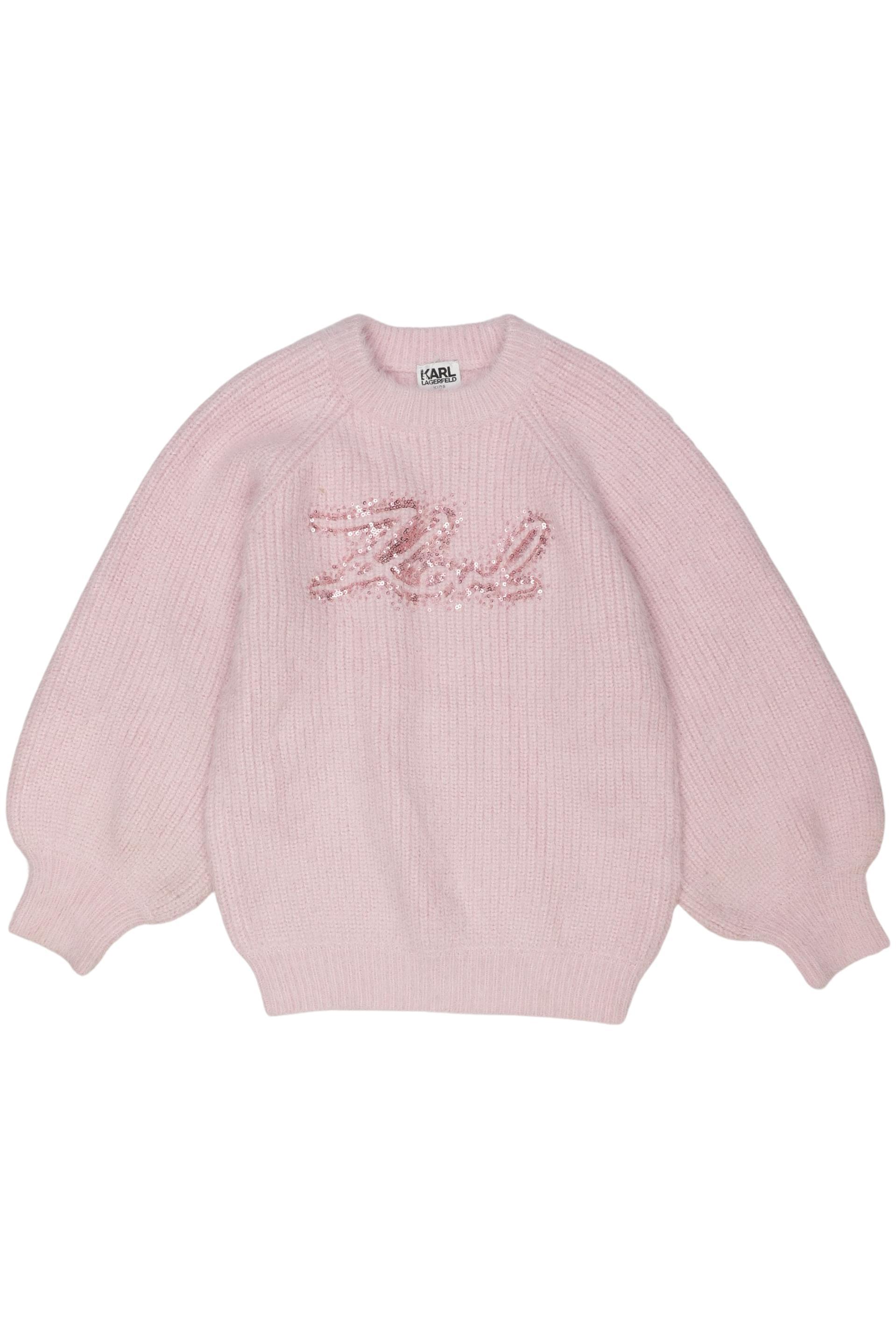 

Karl by Karl Lagerfeld Mädchen Pullover, pink, Gr. 116