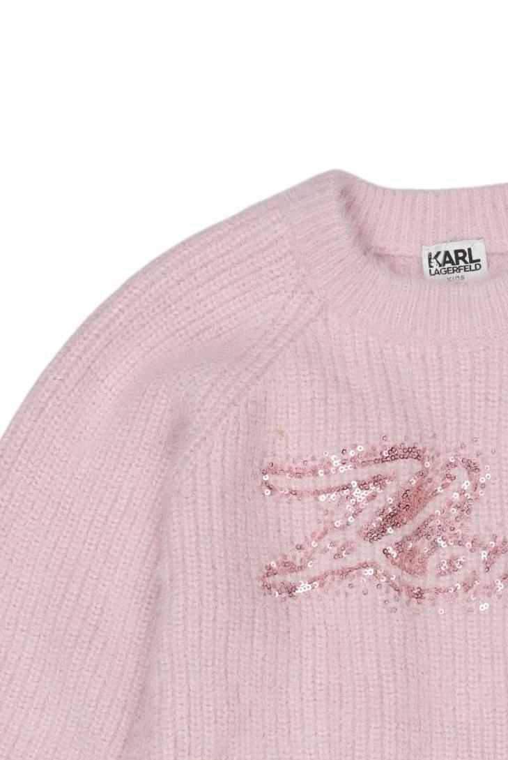Thumbnail - Karl by Karl Lagerfeld Mädchen Pullover, pink, Gr. 116