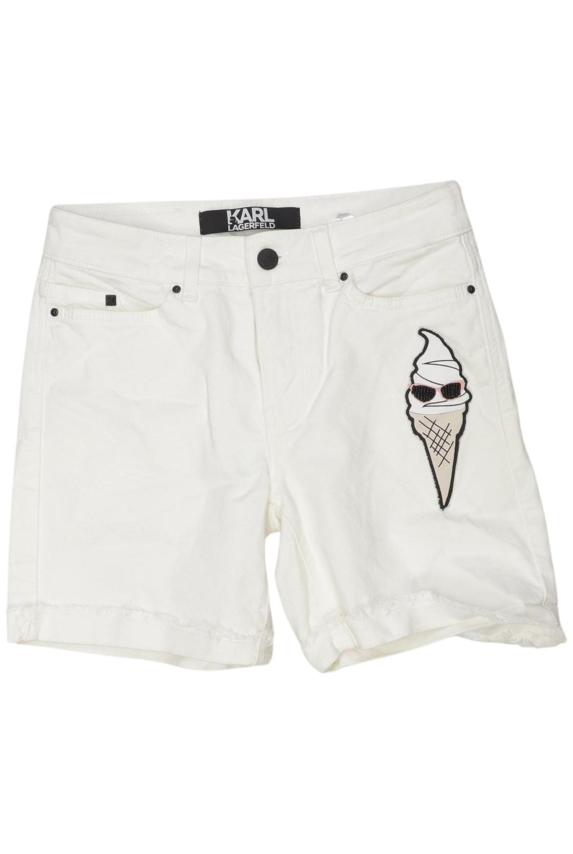 

Karl by Karl Lagerfeld Damen Shorts, weiß, Gr. 26